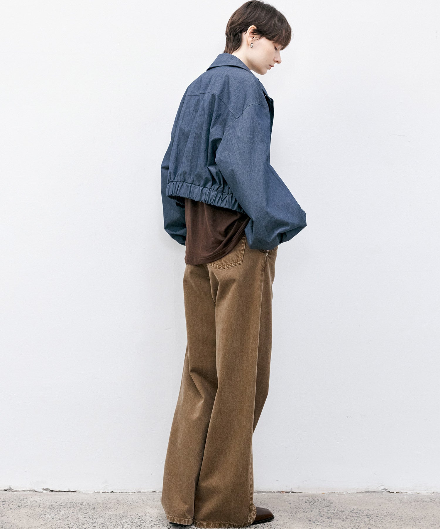 Volume Sleeve Short Jacket