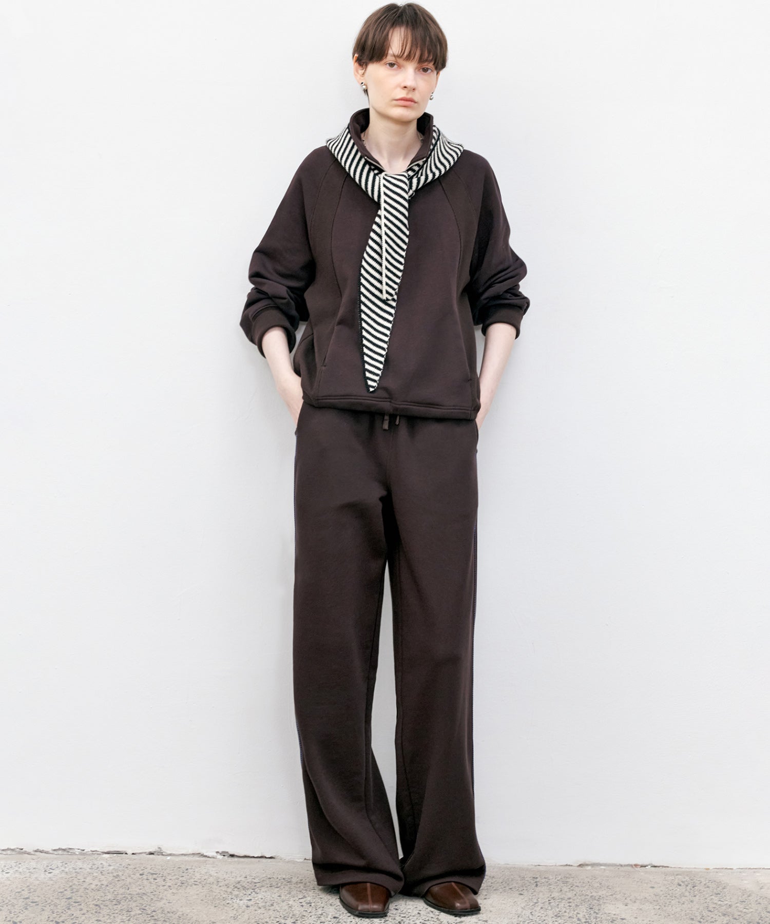 Half-Zip Oversized Pullover