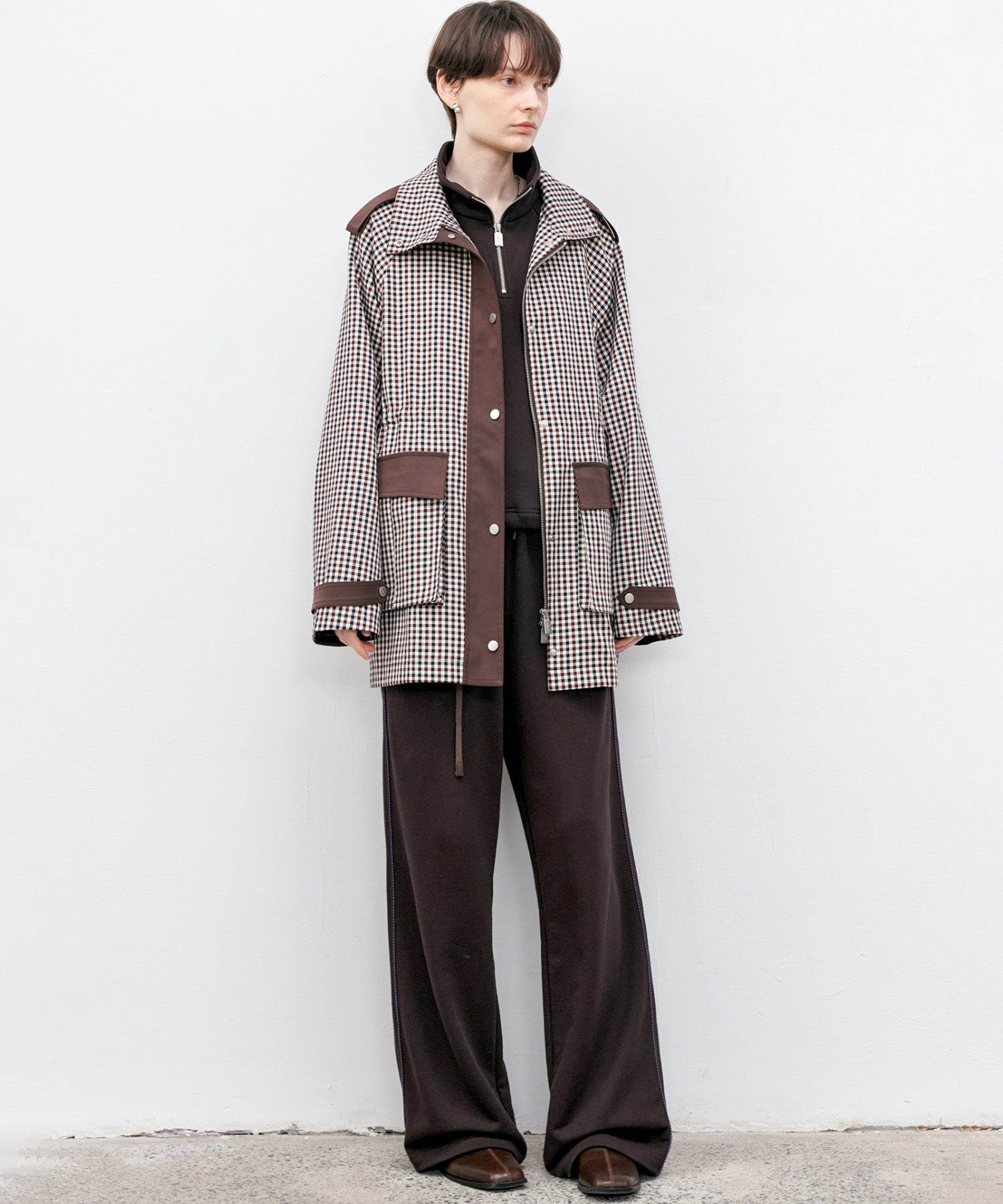 Half-Zip Over Size Pullover