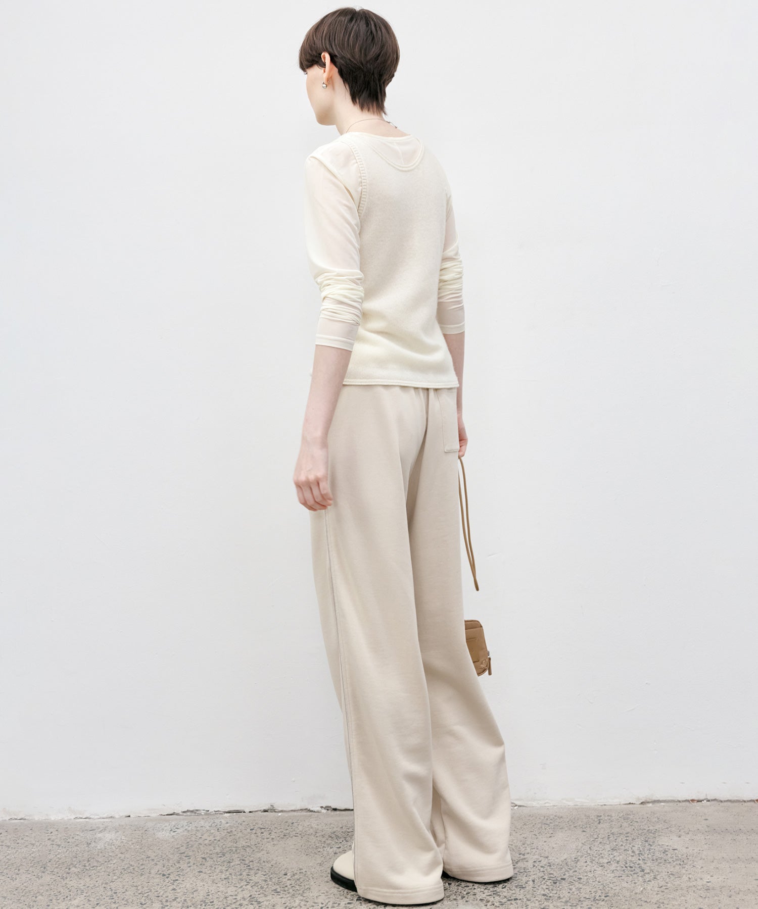 Side Stripe Design Loose Fit Straight Sweatpants