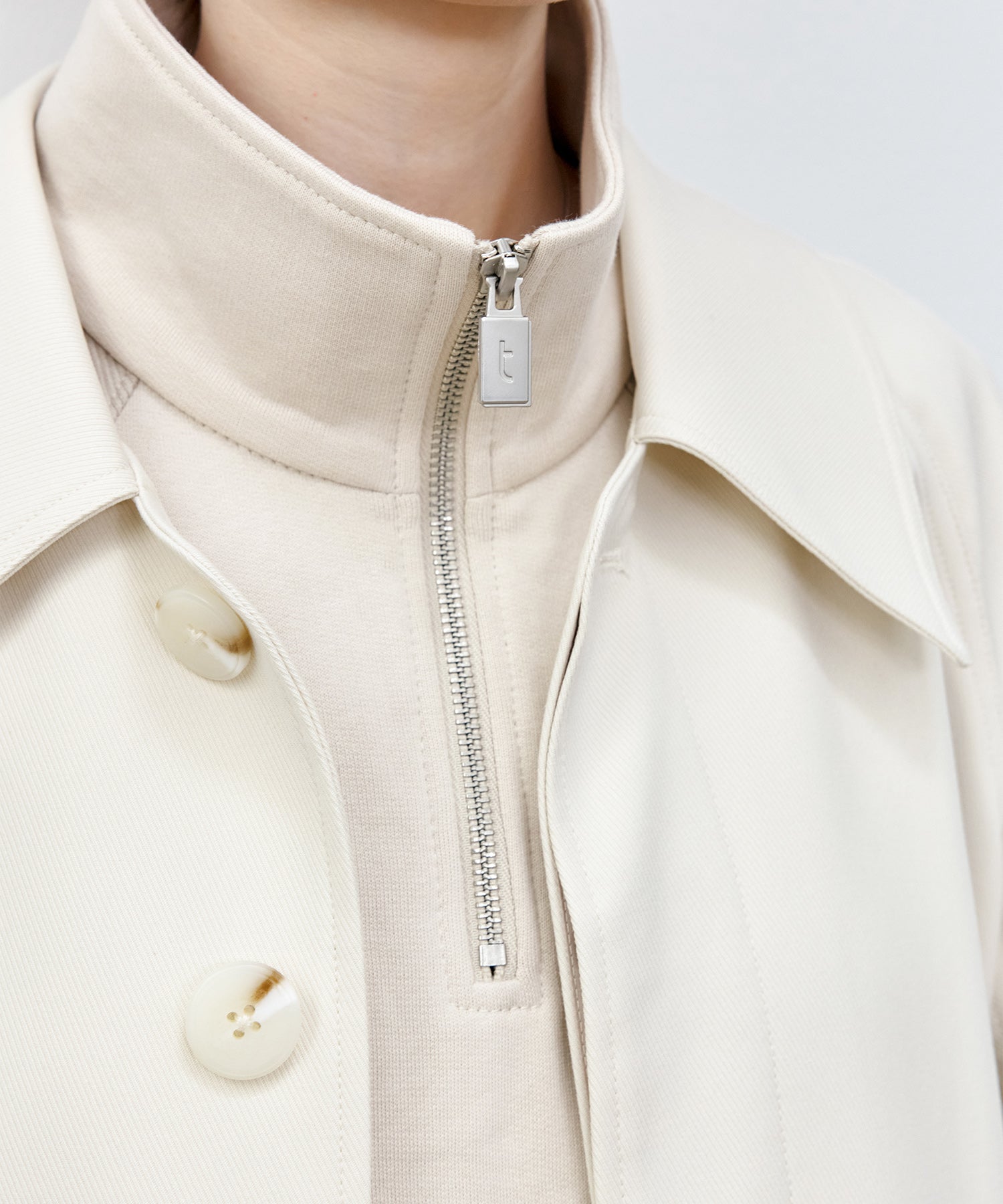 Half-Zip Over Size Pullover