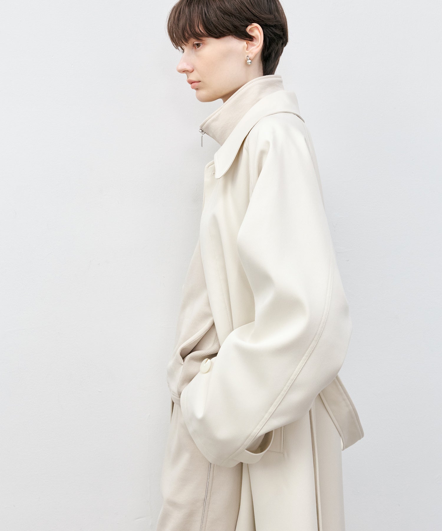 Half-Zip Over Size Pullover