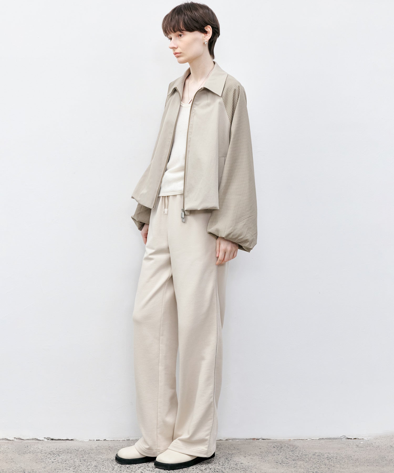 Side Stripe Design Loose Fit Straight Sweatpants