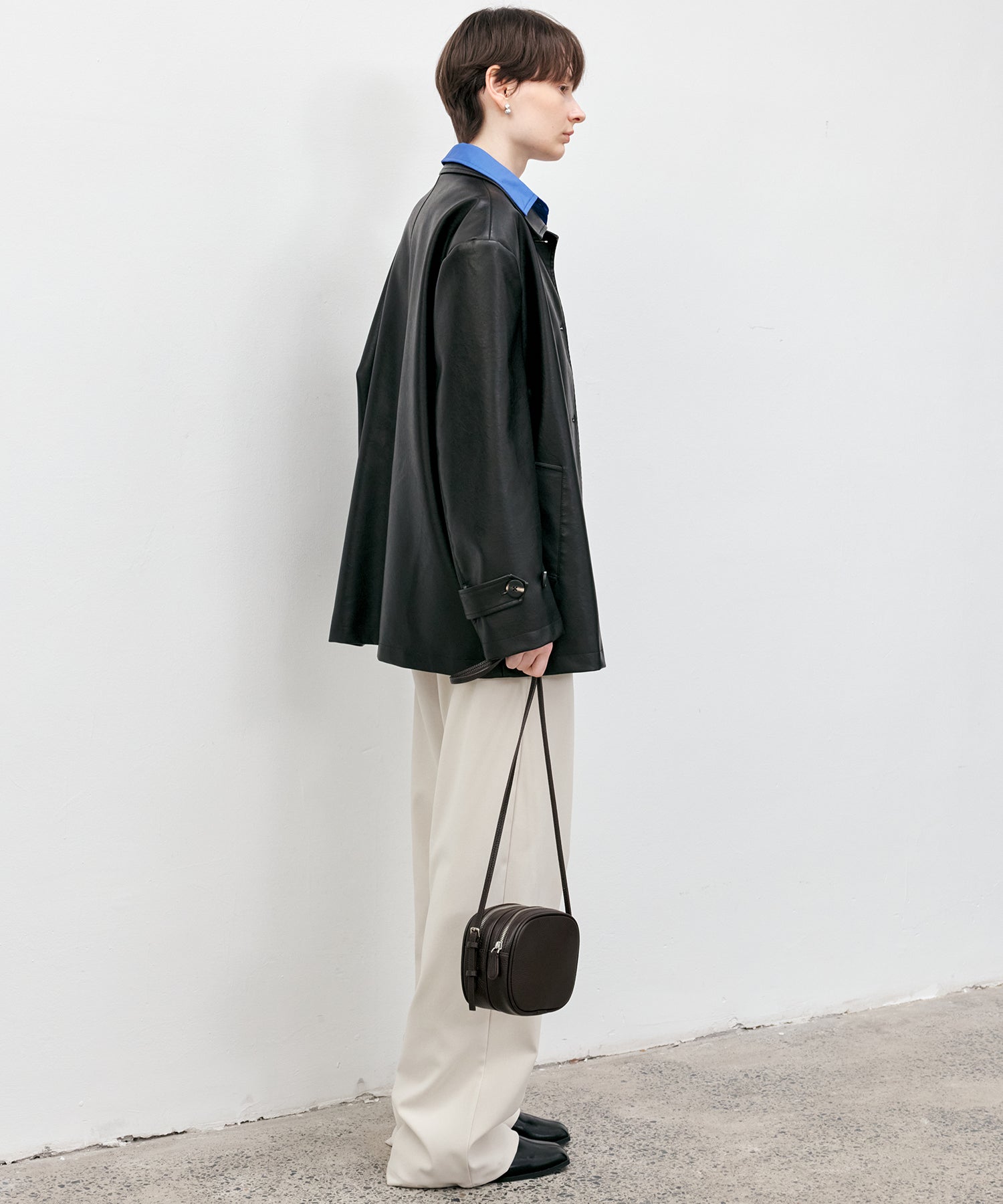White Straight-Leg Pants