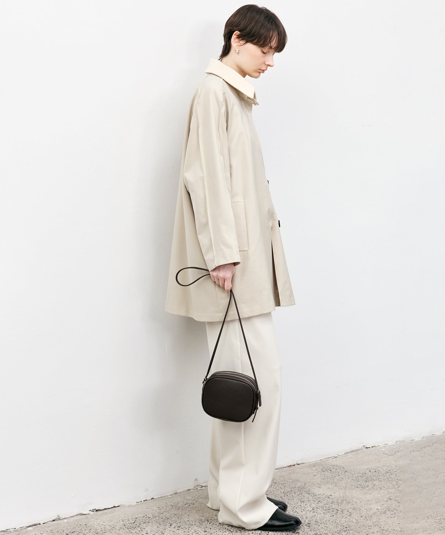 White Straight-Leg Pants
