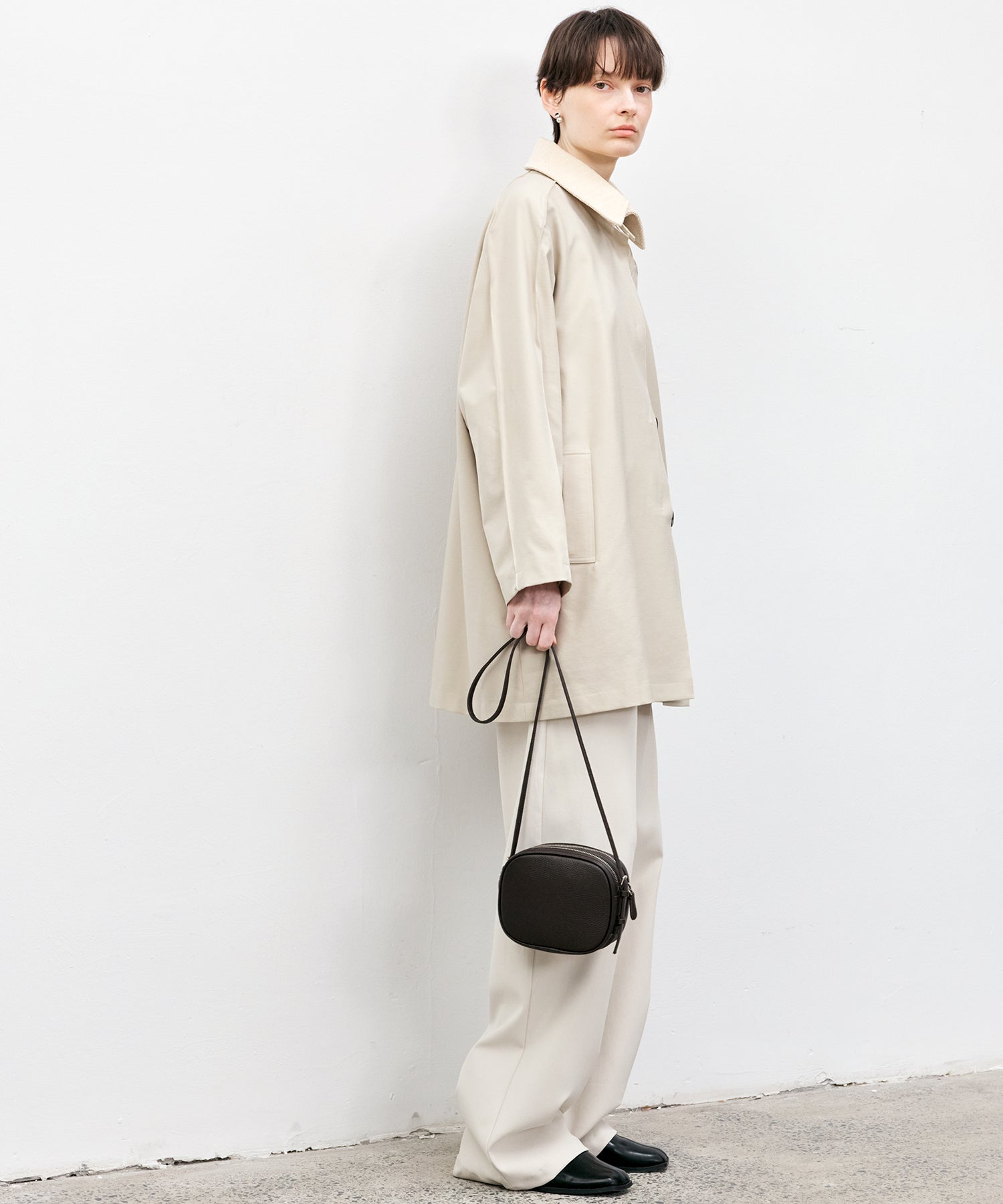 White Straight-Leg Pants