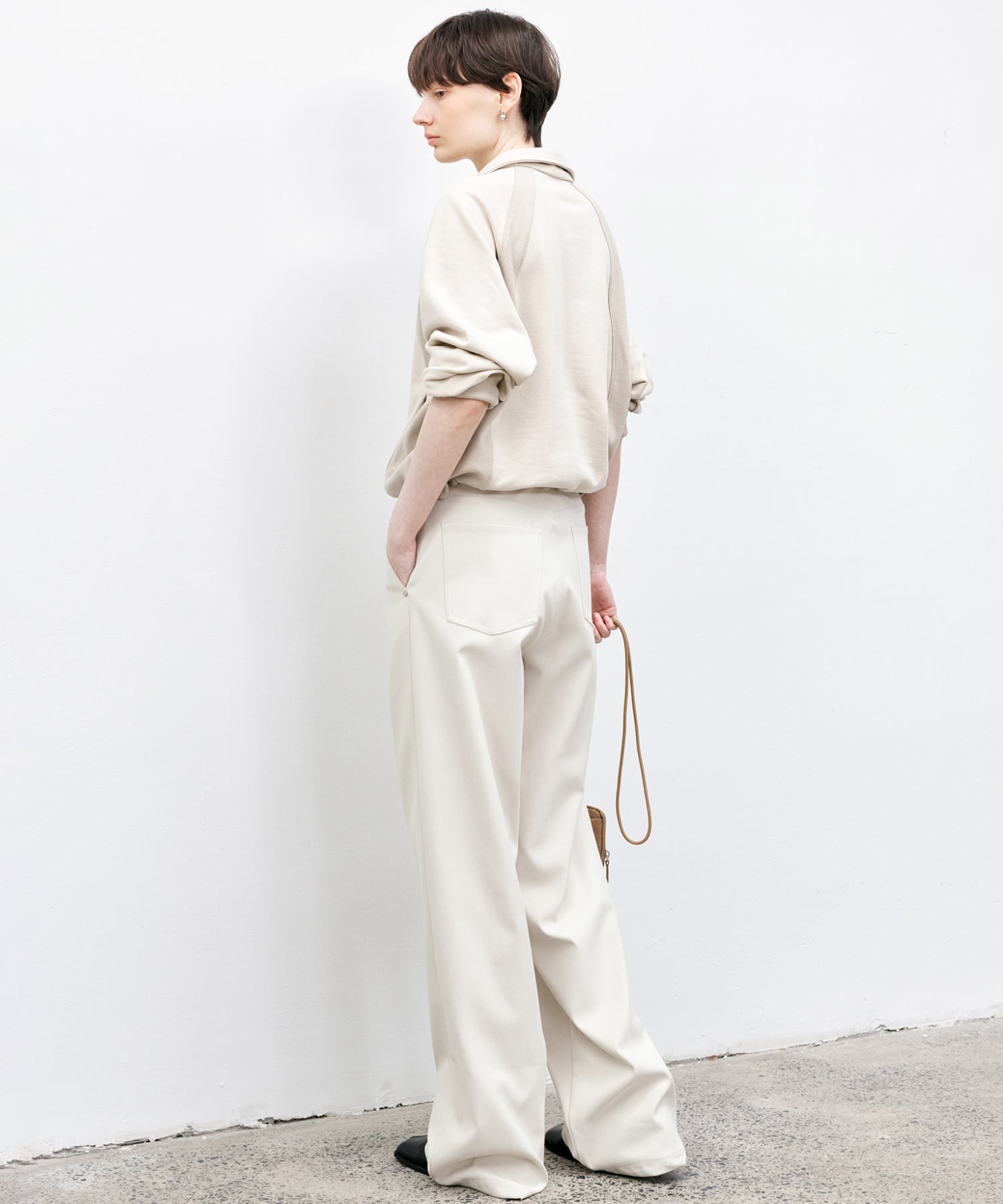 Half-Zip Over Size Pullover