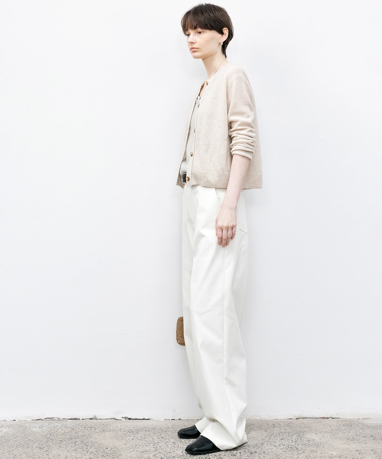 Soft Wool Basic Cardigan