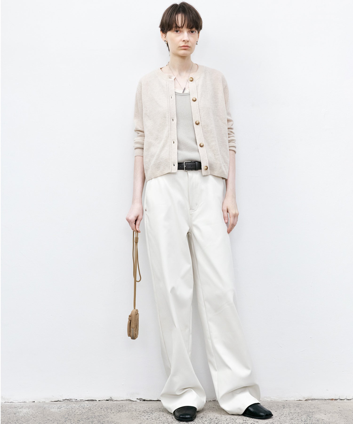 Soft Wool Basic Cardigan