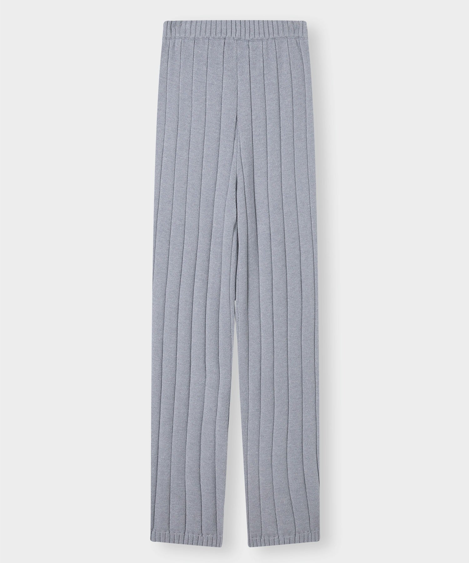 Wide Rib Knit Pants