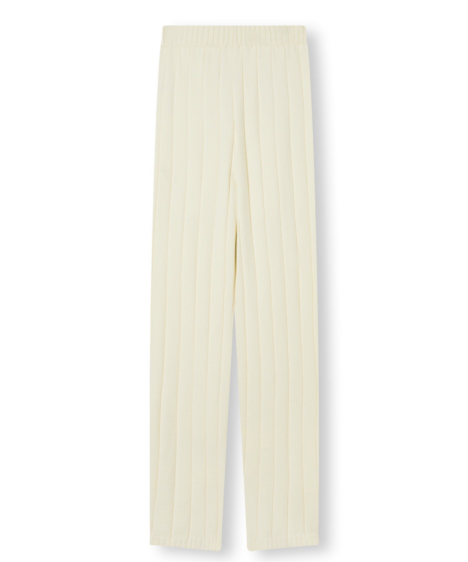 Wide Rib Knit Pants