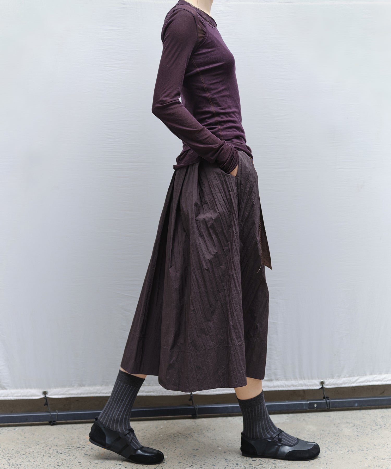 UPF50+ A-line Flare Wide Pants