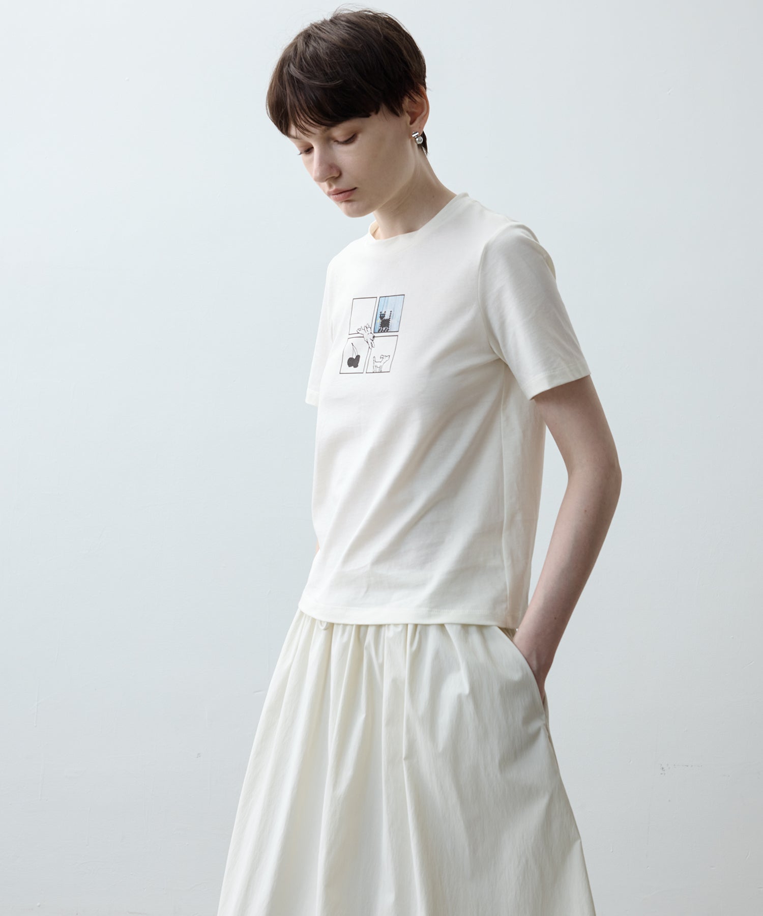 Illustrated Compact T-shirt