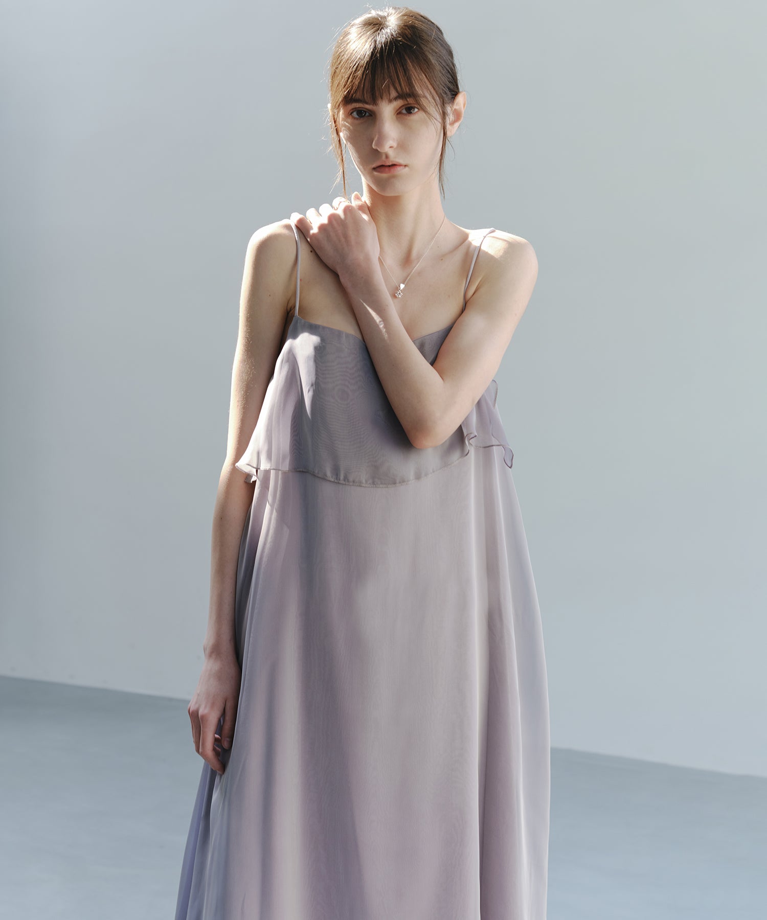 「7月上旬~中旬出荷」Layered Camisole Dress