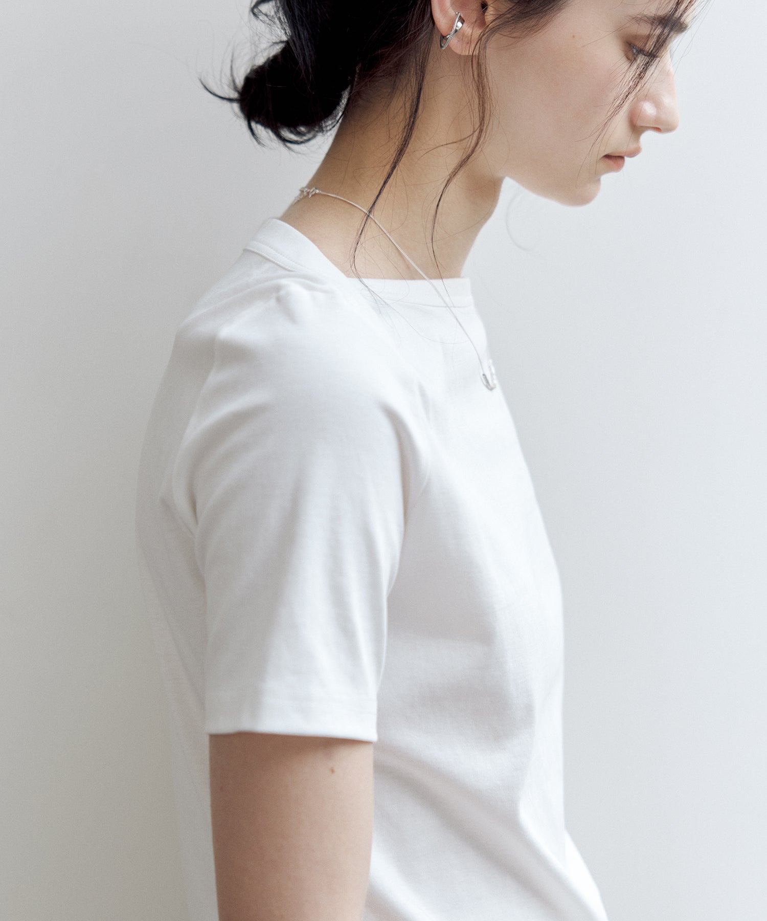 Supima Cotton Boat Neck T-Shirt
