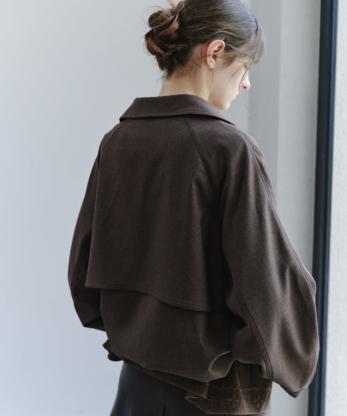 「9月下旬出荷予定」Vintage Embroidered Oversized Jacket