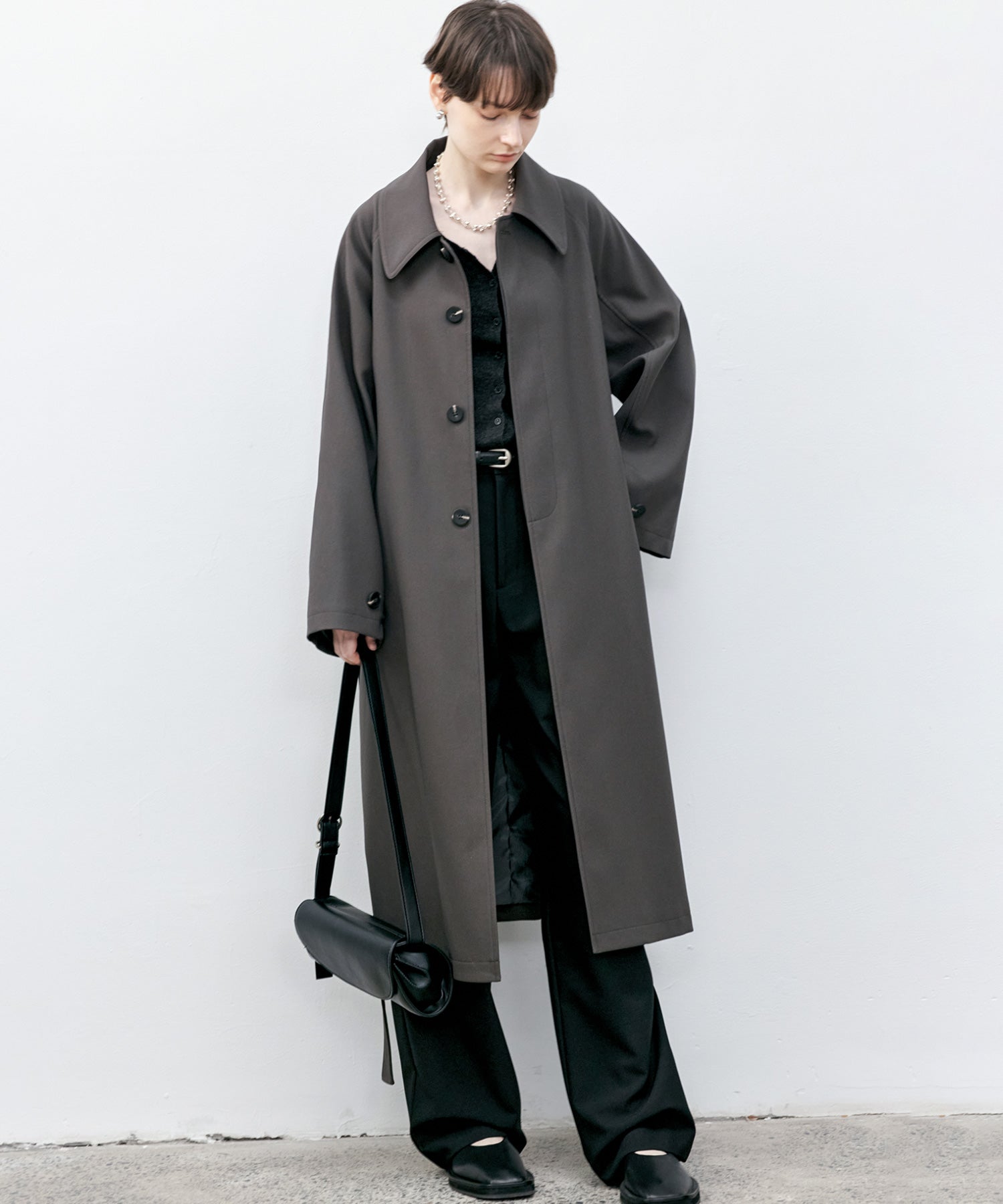 Front Button Soft Wool-Blend Knit Vest