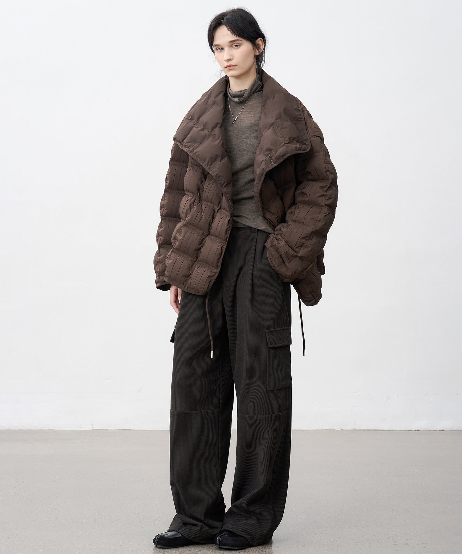 Corduroy Mid-Rise Straight Utility Pants