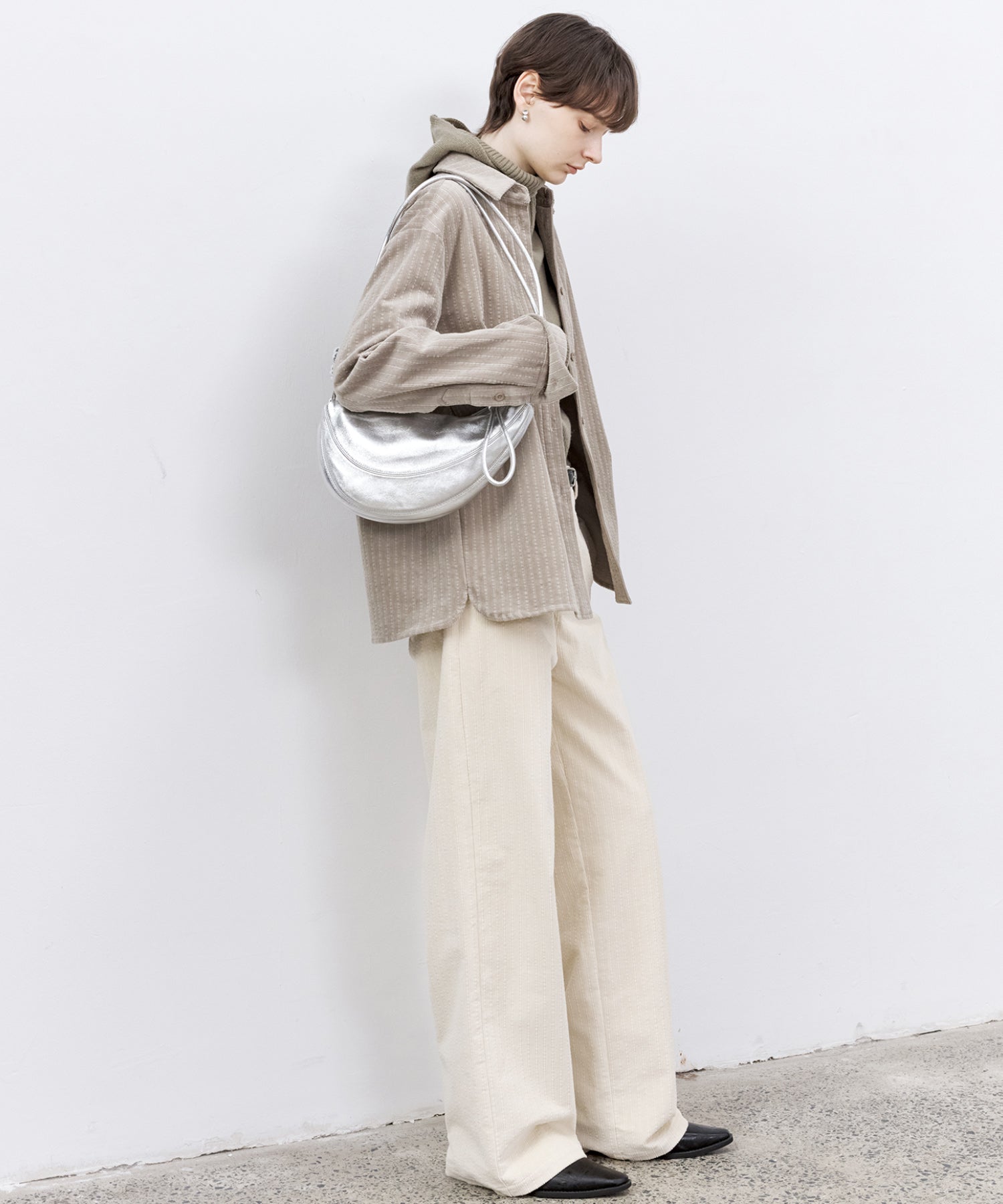 Multi-Stripe Corduroy Shirt