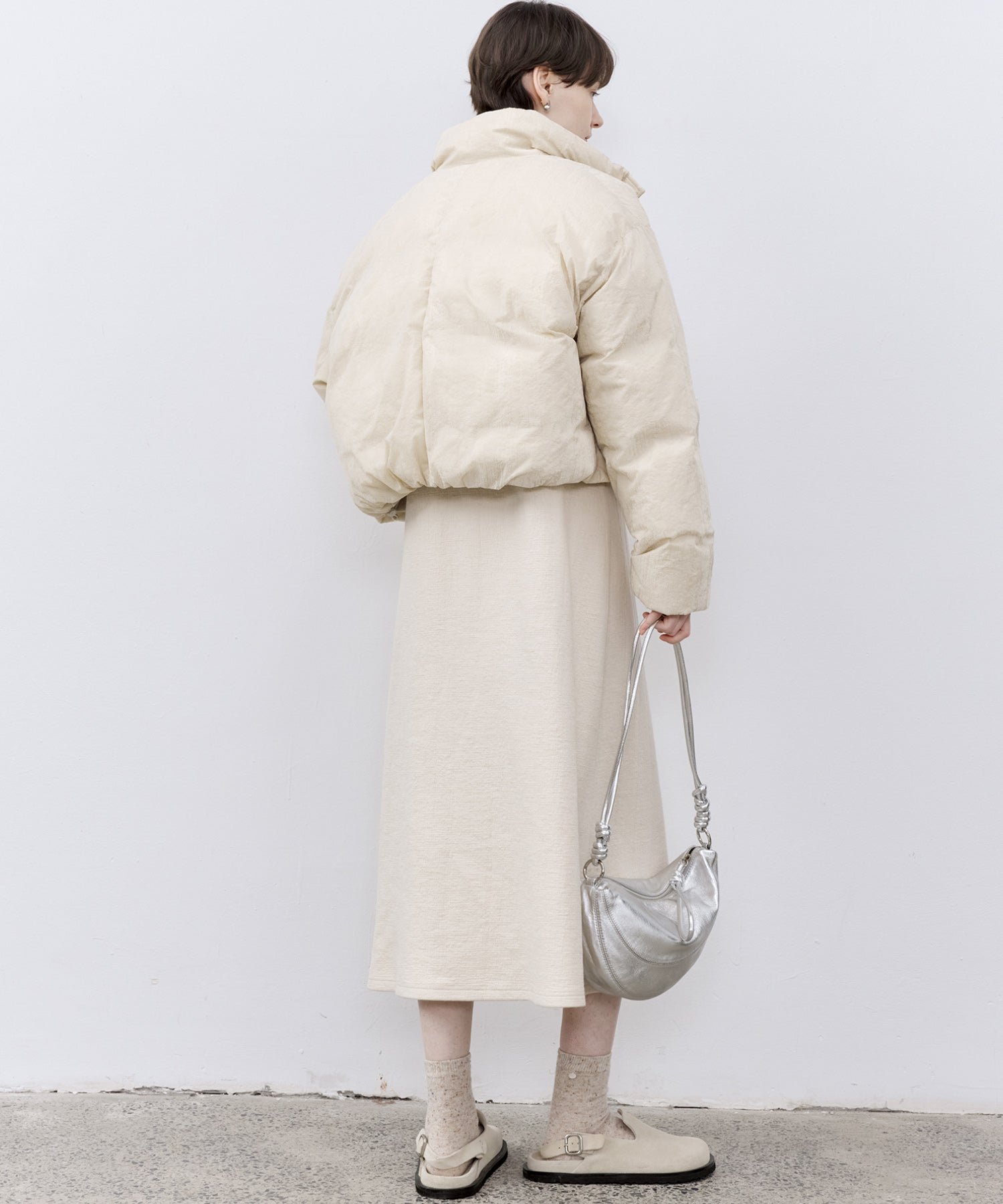 Textured Tencel Wool Sleeveless Dress