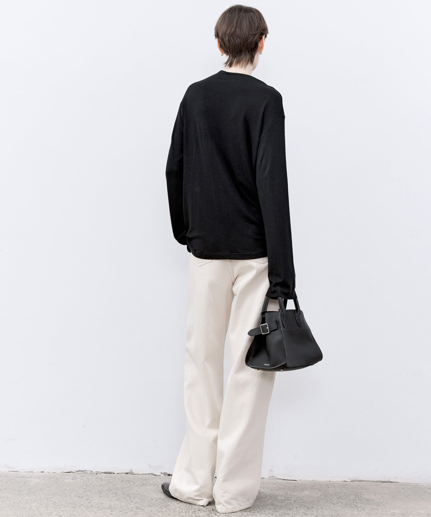 Boat Neck Soft Knit Top