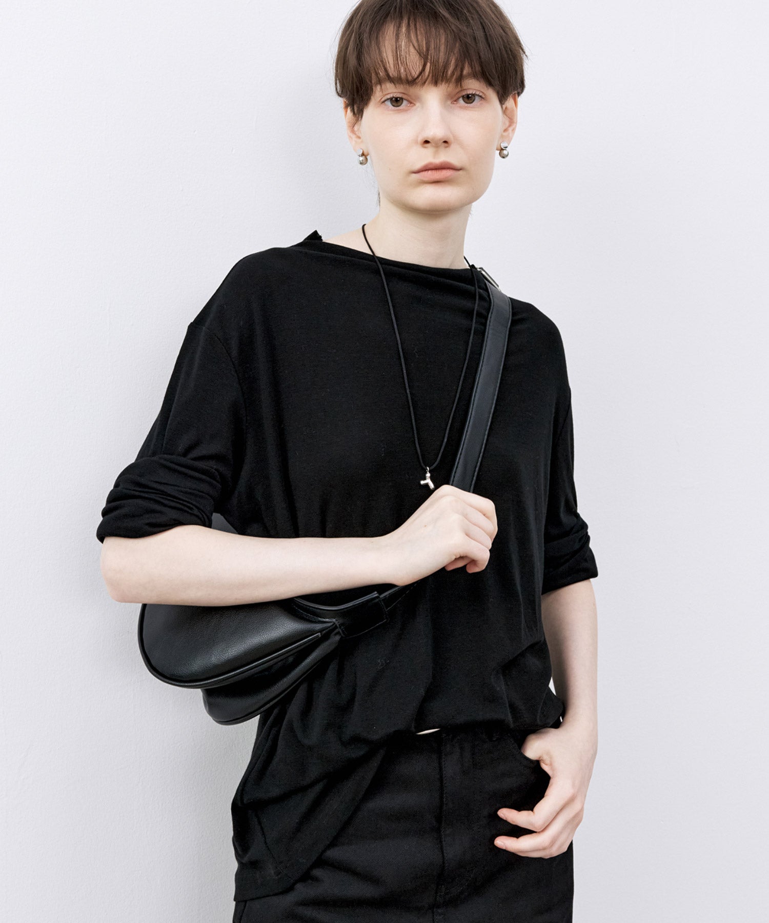 Boat Neck Soft Knit Top