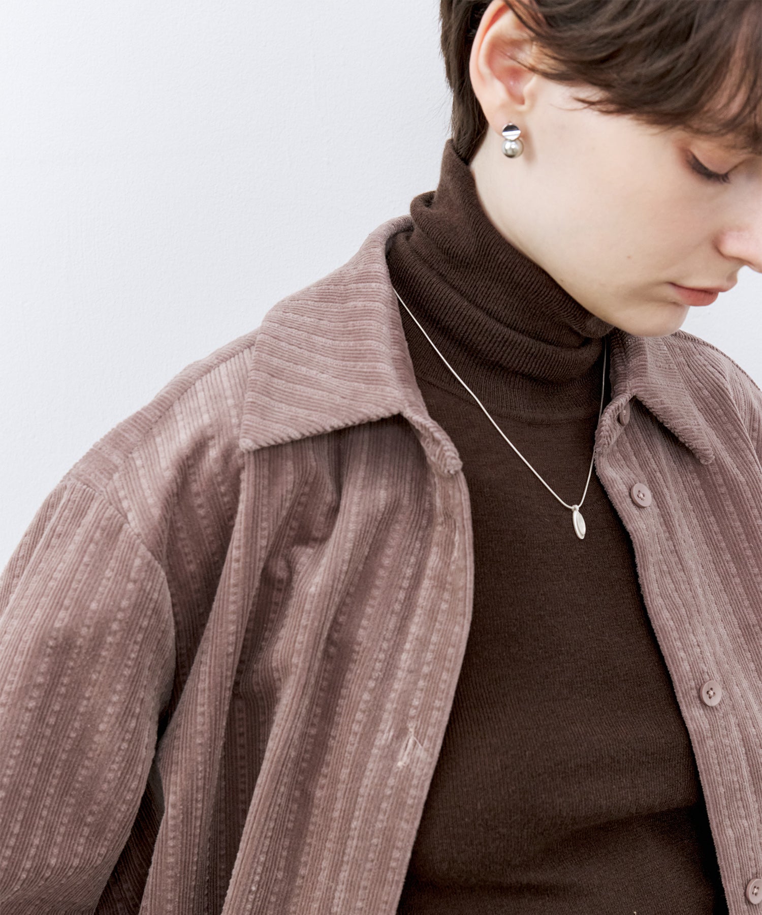 Multi-Stripe Corduroy Shirt