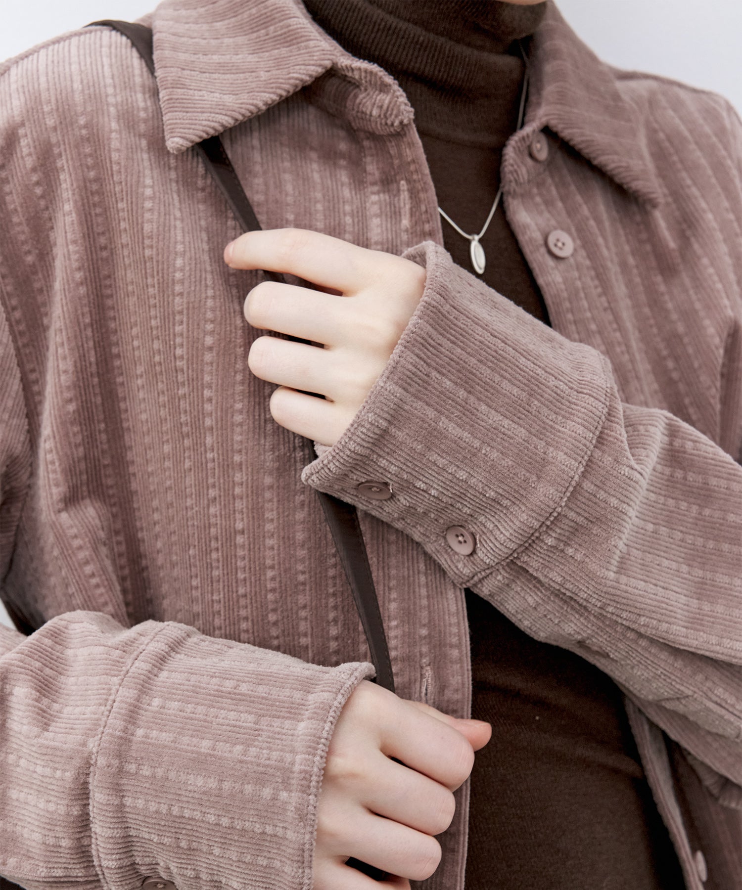 Multi-Stripe Corduroy Shirt