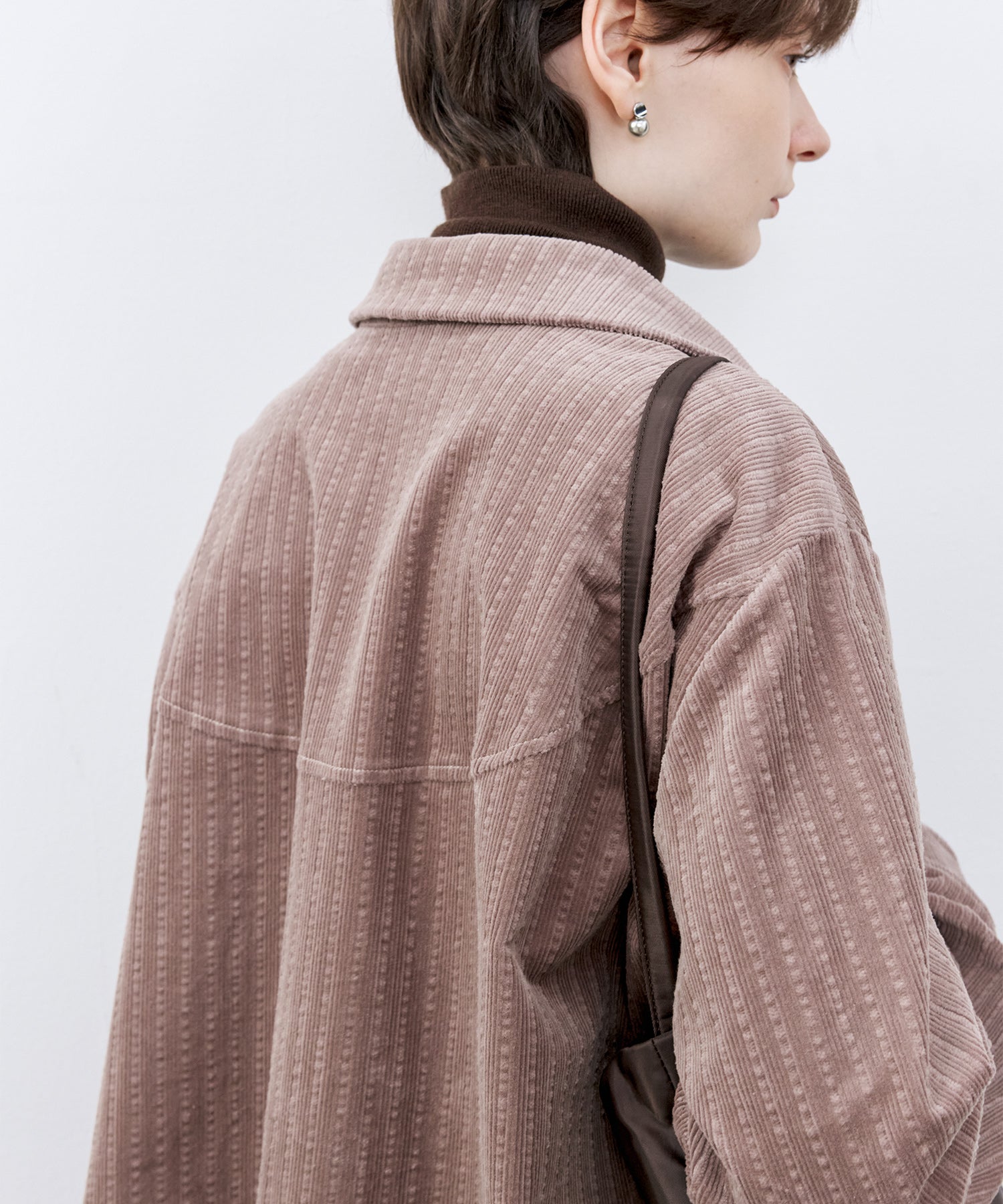 Multi-Stripe Corduroy Shirt