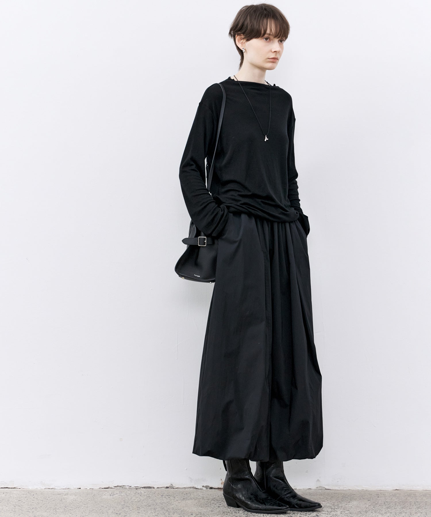 Boat Neck Soft Knit Top