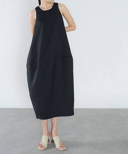 balloon skirt cami dress