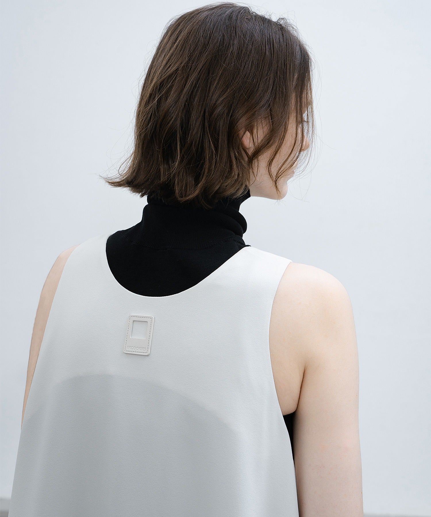 balloon skirt cami dress