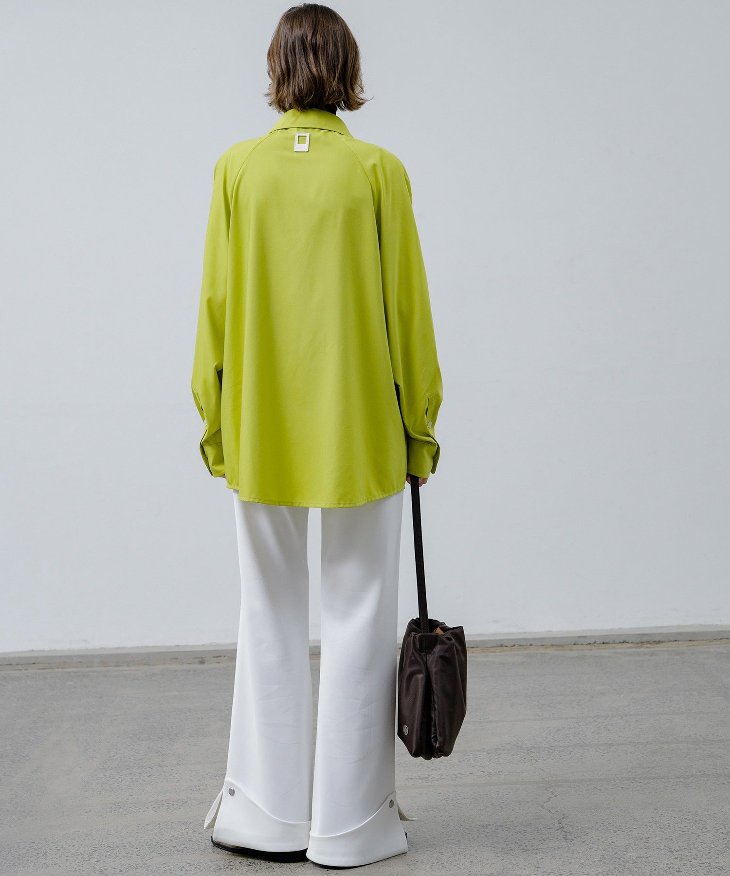 Loose Fit Shirt with Sleeve Line Panels