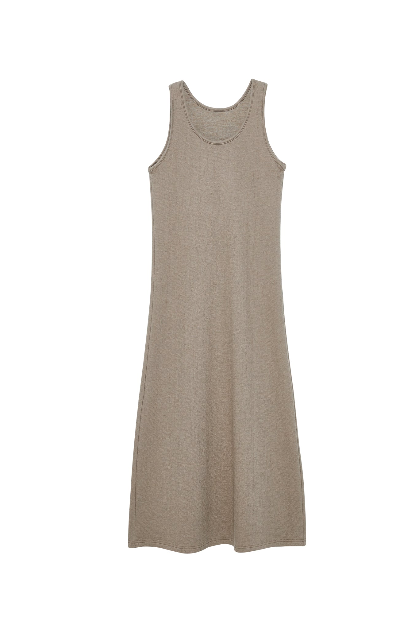 Textured Tencel Wool Sleeveless Dress