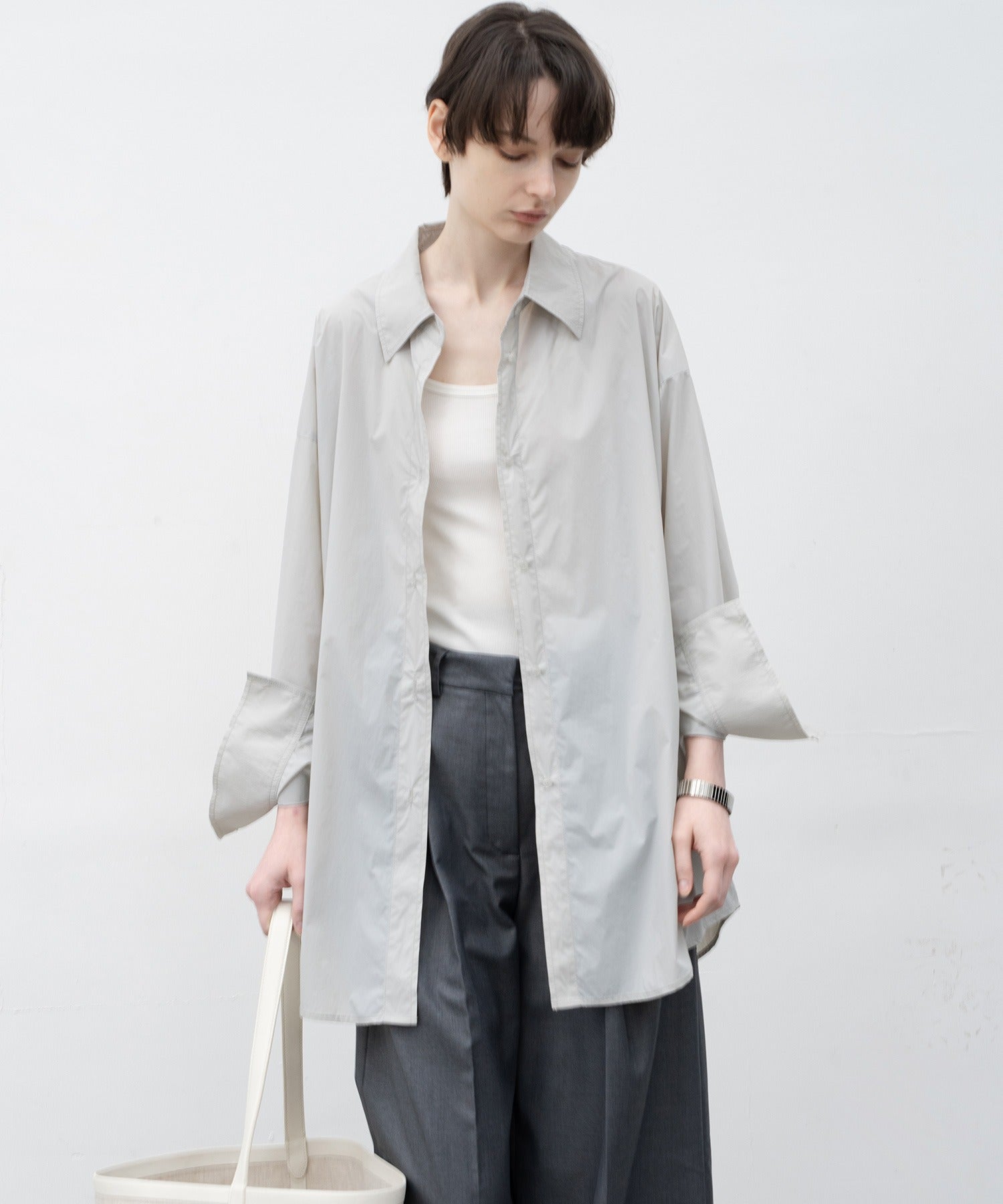 big silhouette narrow shirt