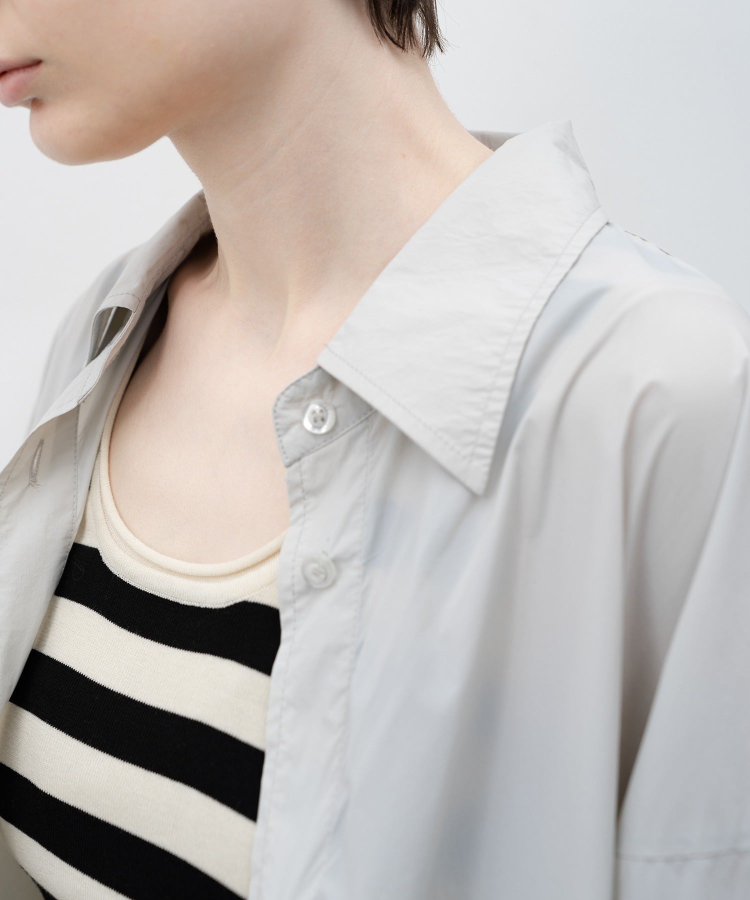 big silhouette narrow shirt