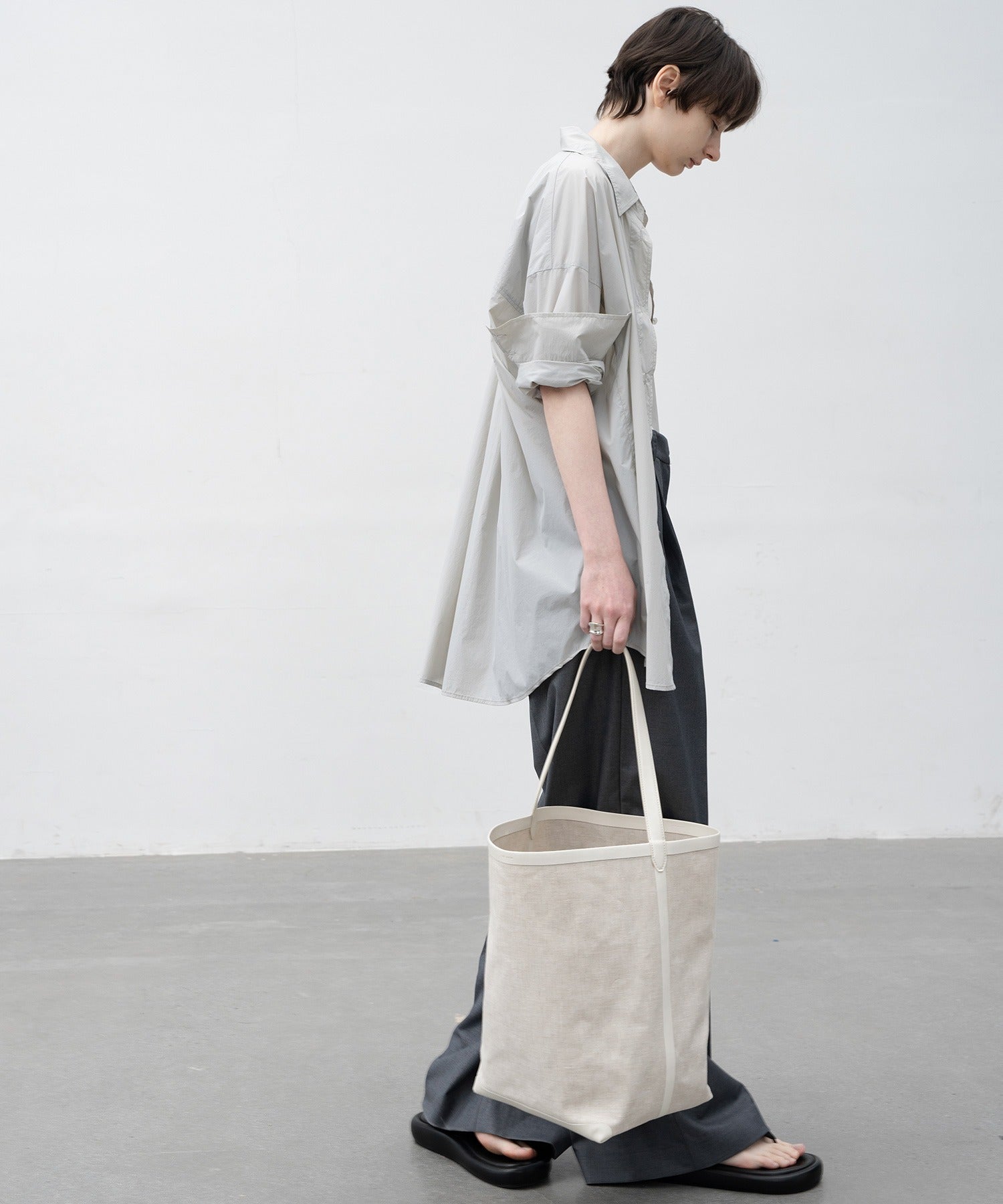 big silhouette narrow shirt