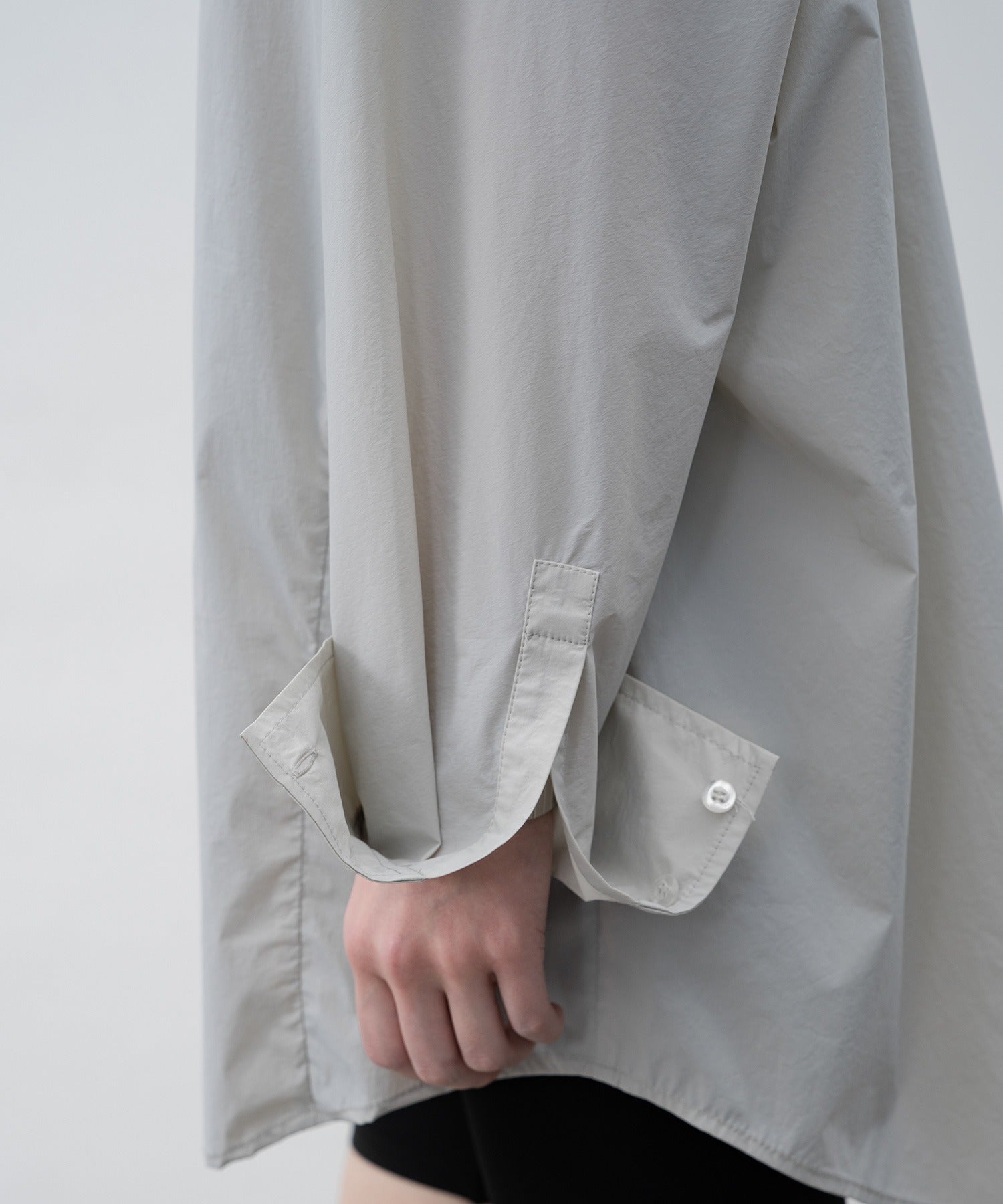 big silhouette narrow shirt