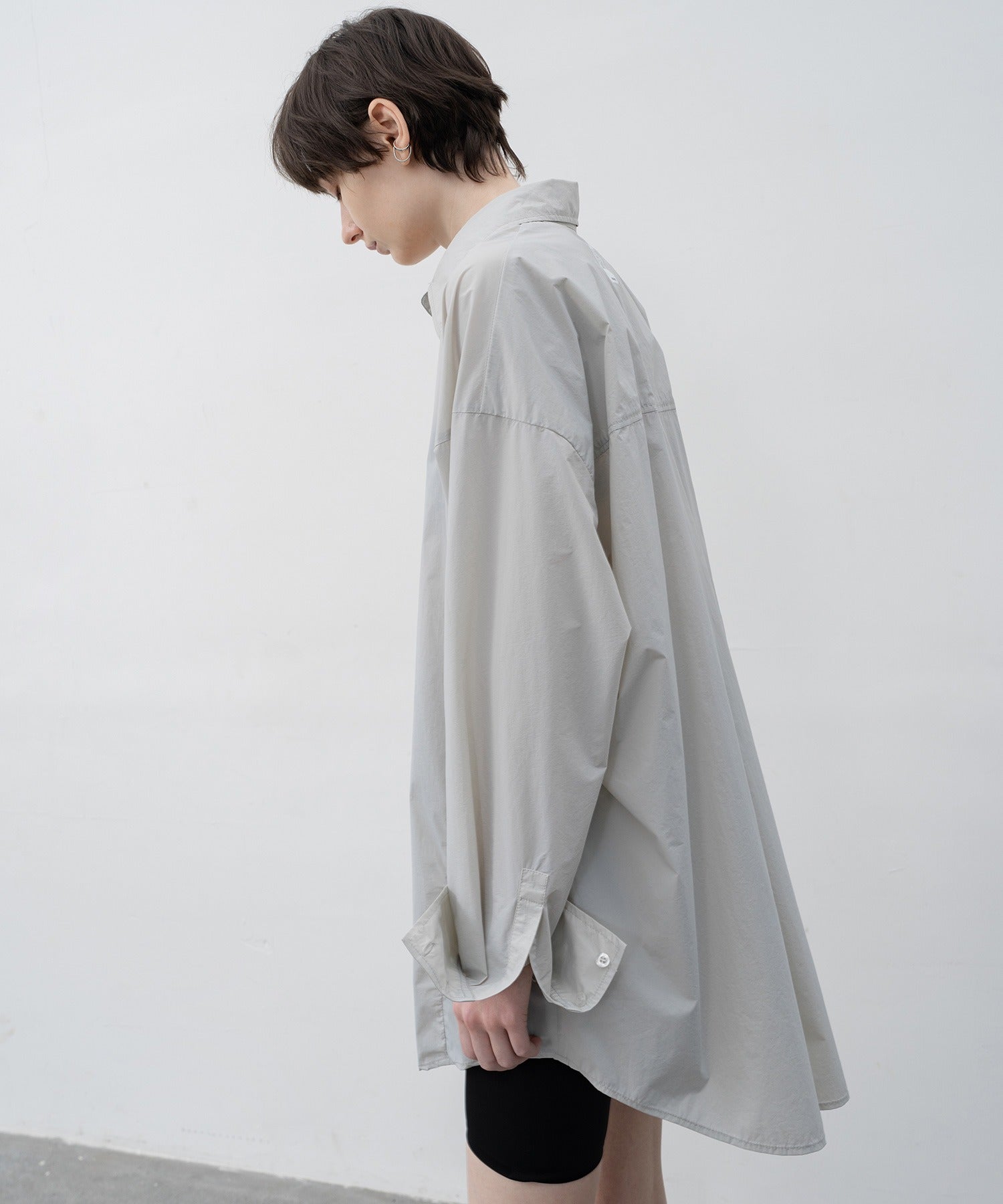 big silhouette narrow shirt