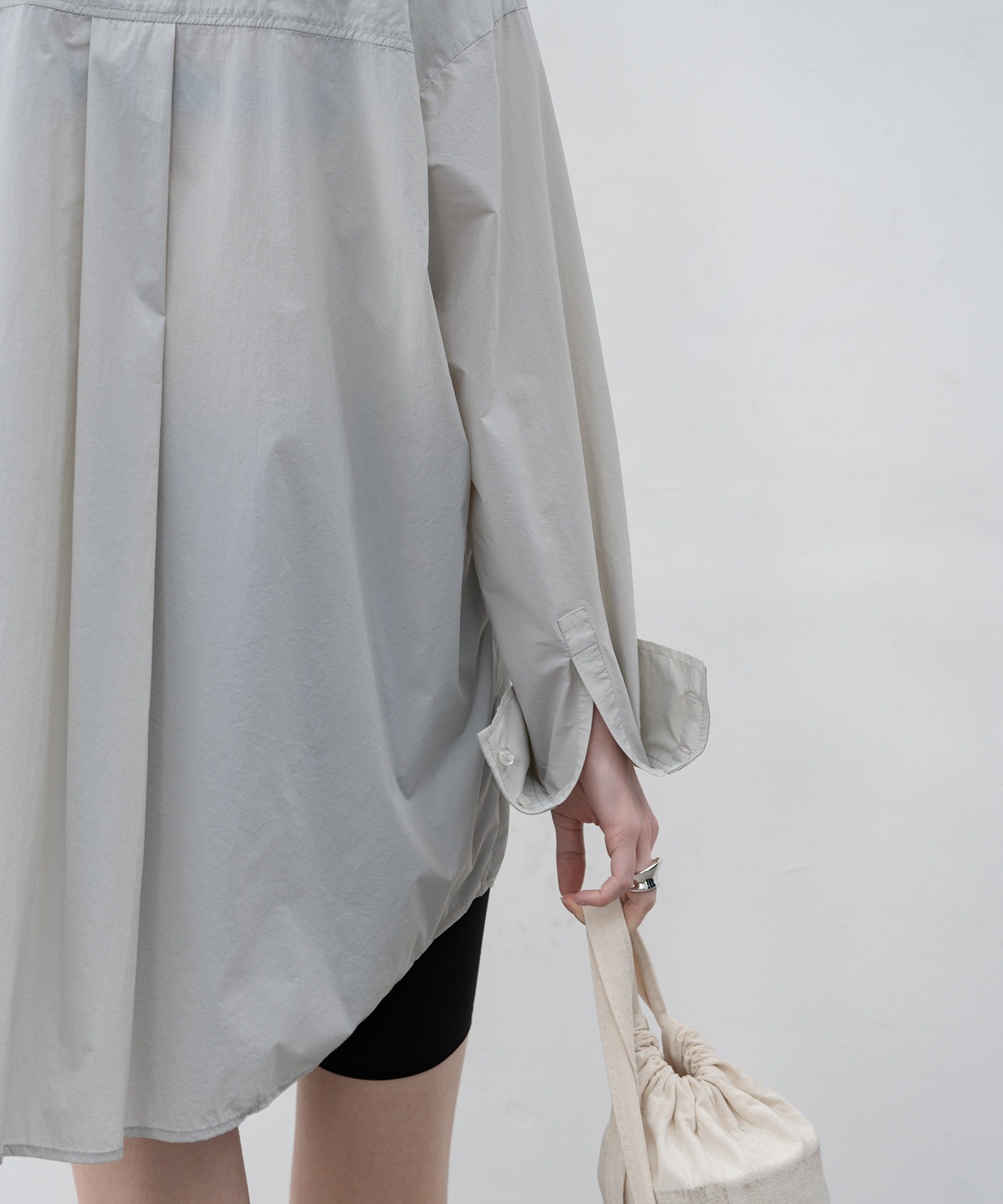 big silhouette narrow shirt