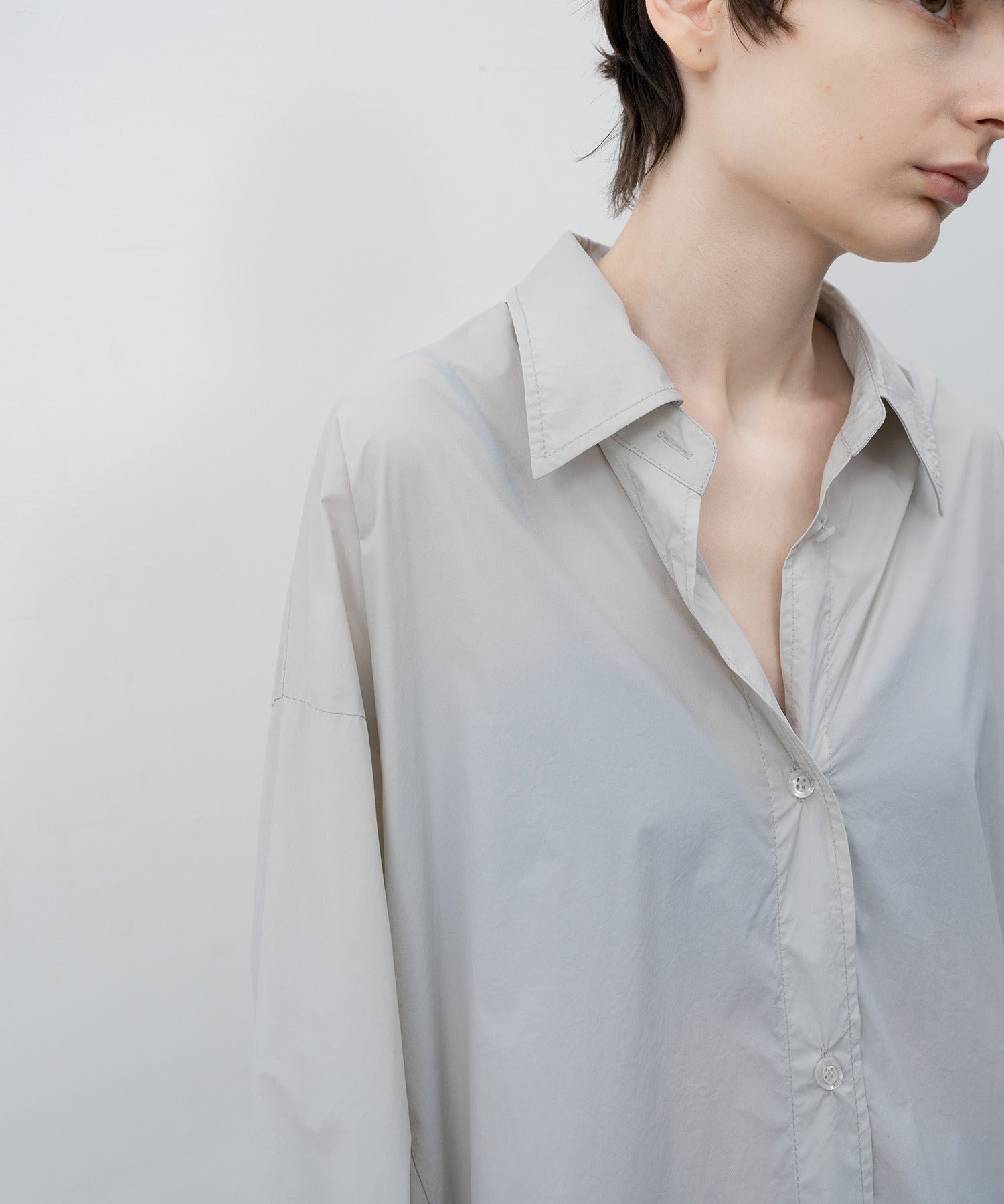 big silhouette narrow shirt