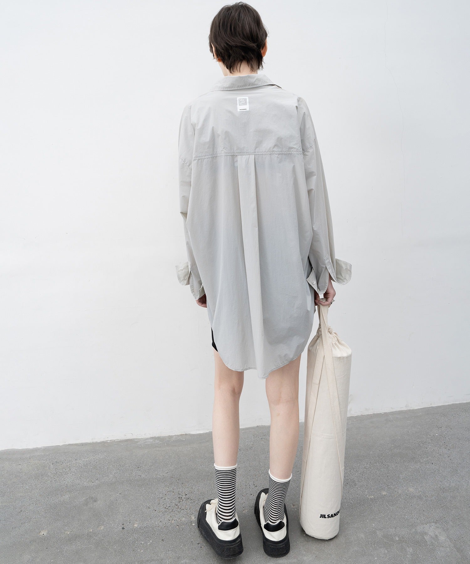 big silhouette narrow shirt