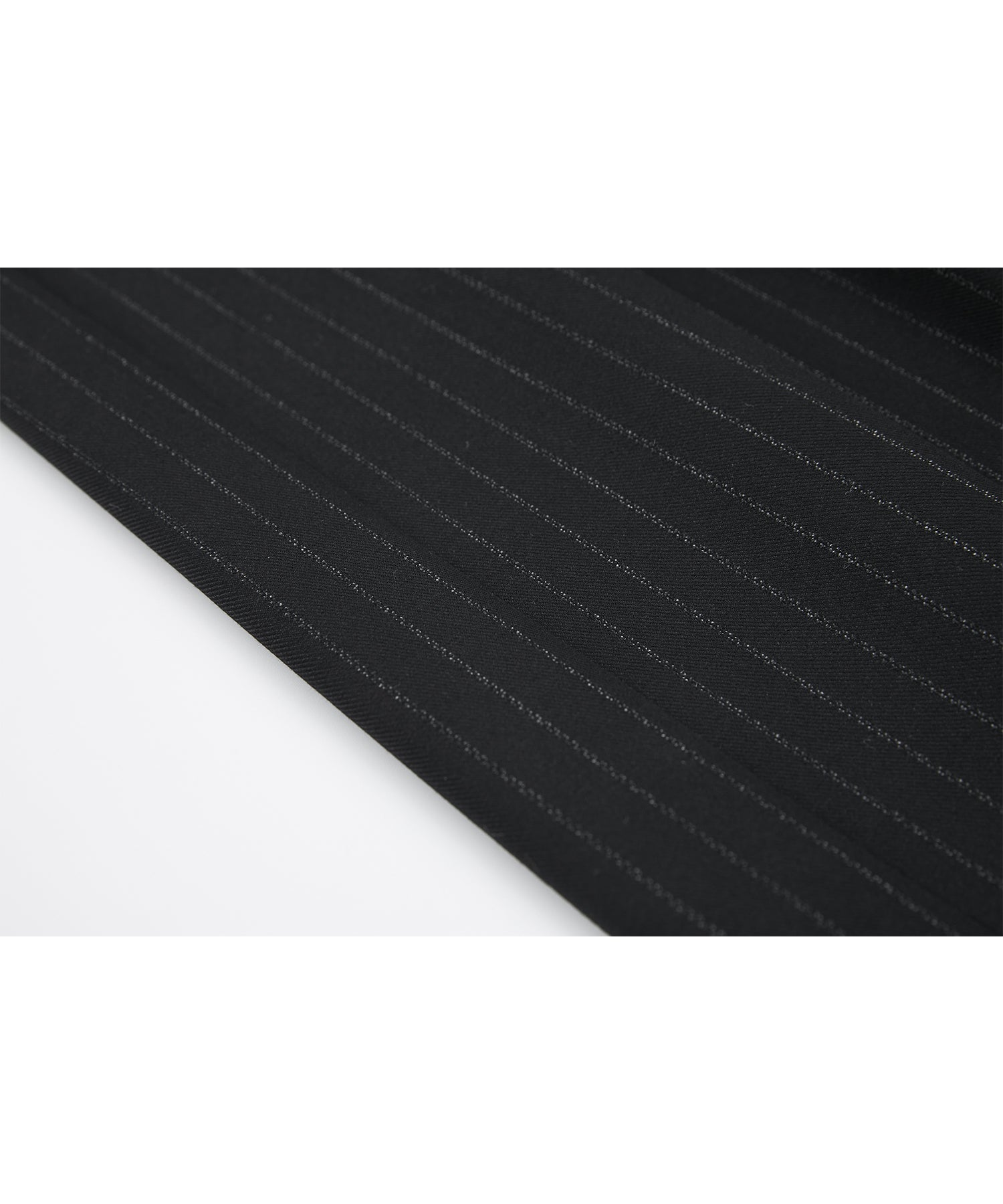 High-Waisted Striped Wide Slacks