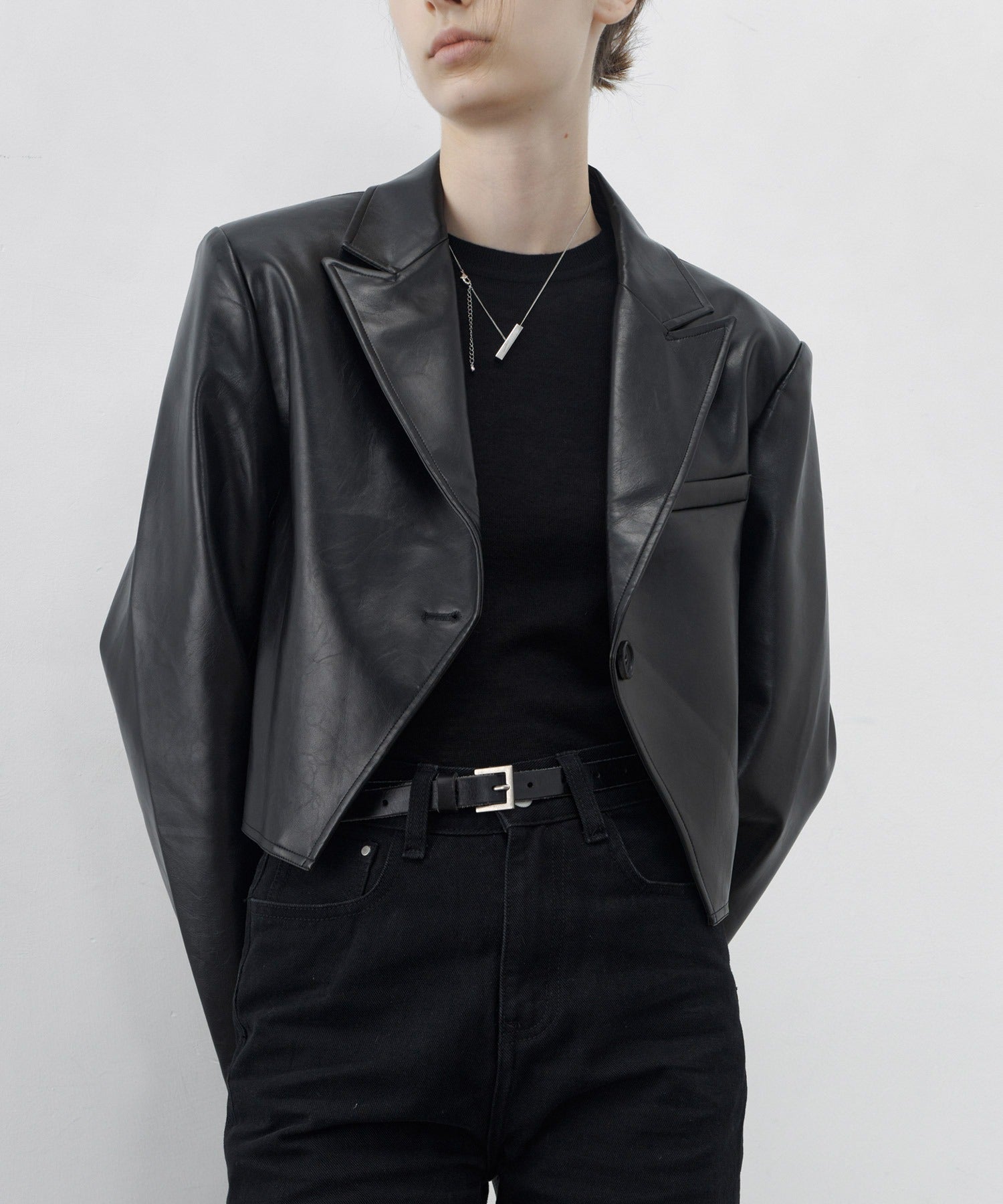 Contrast Stitch Sheer Knit Tee
