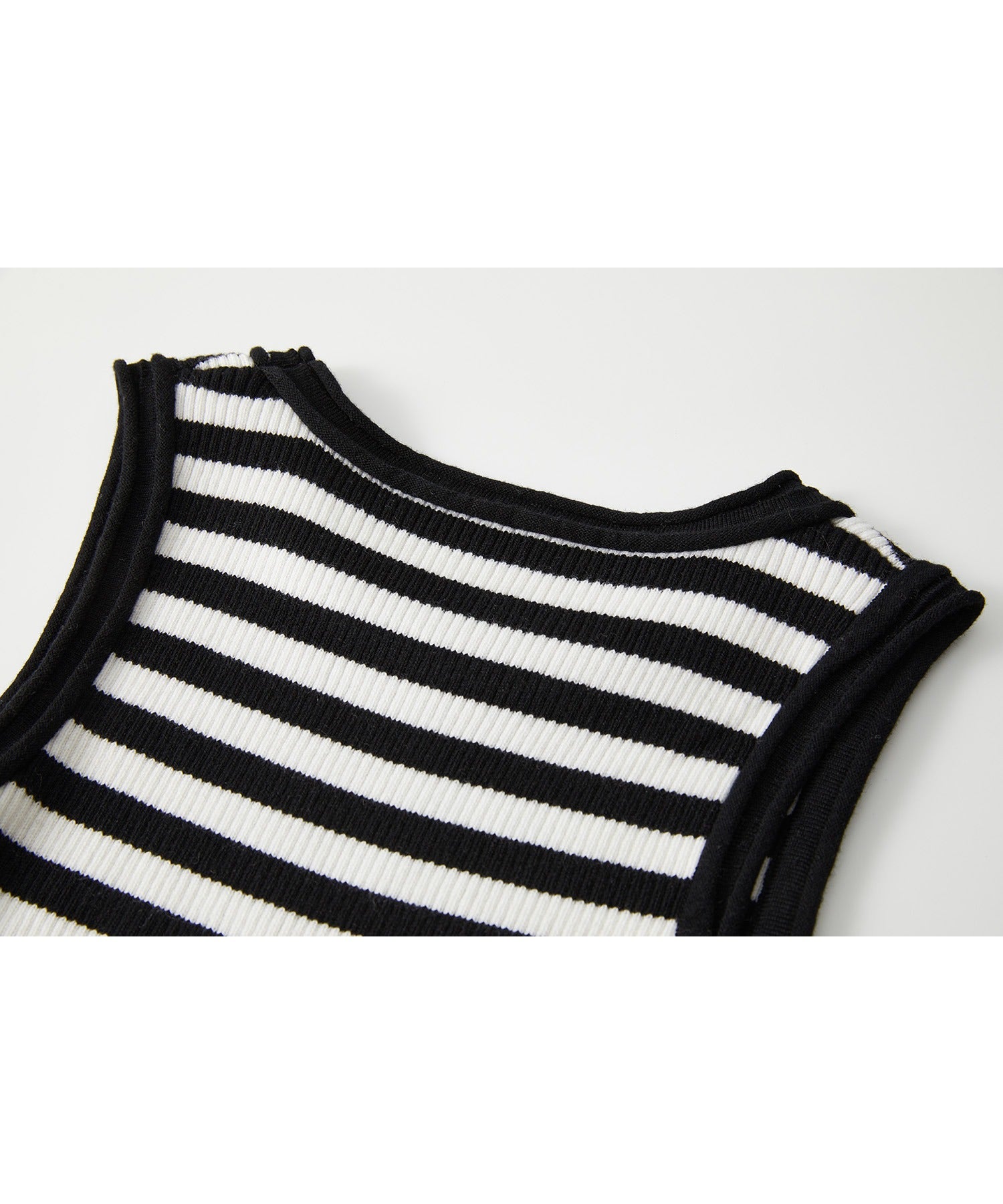 【tageechita】 울 혼합 아메리칸 슬리브 탱크 탑