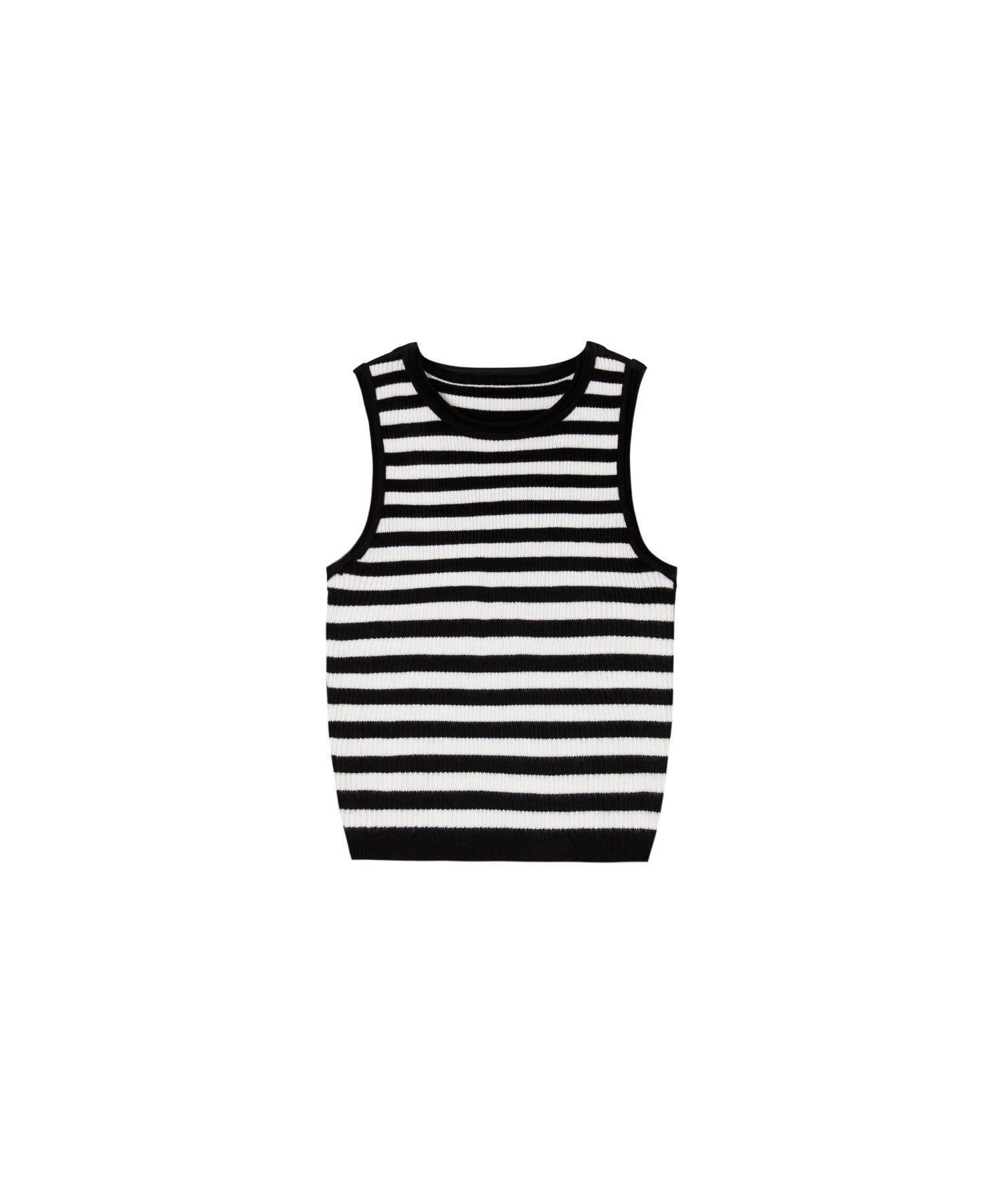 【tageechita】 울 혼합 아메리칸 슬리브 탱크 탑