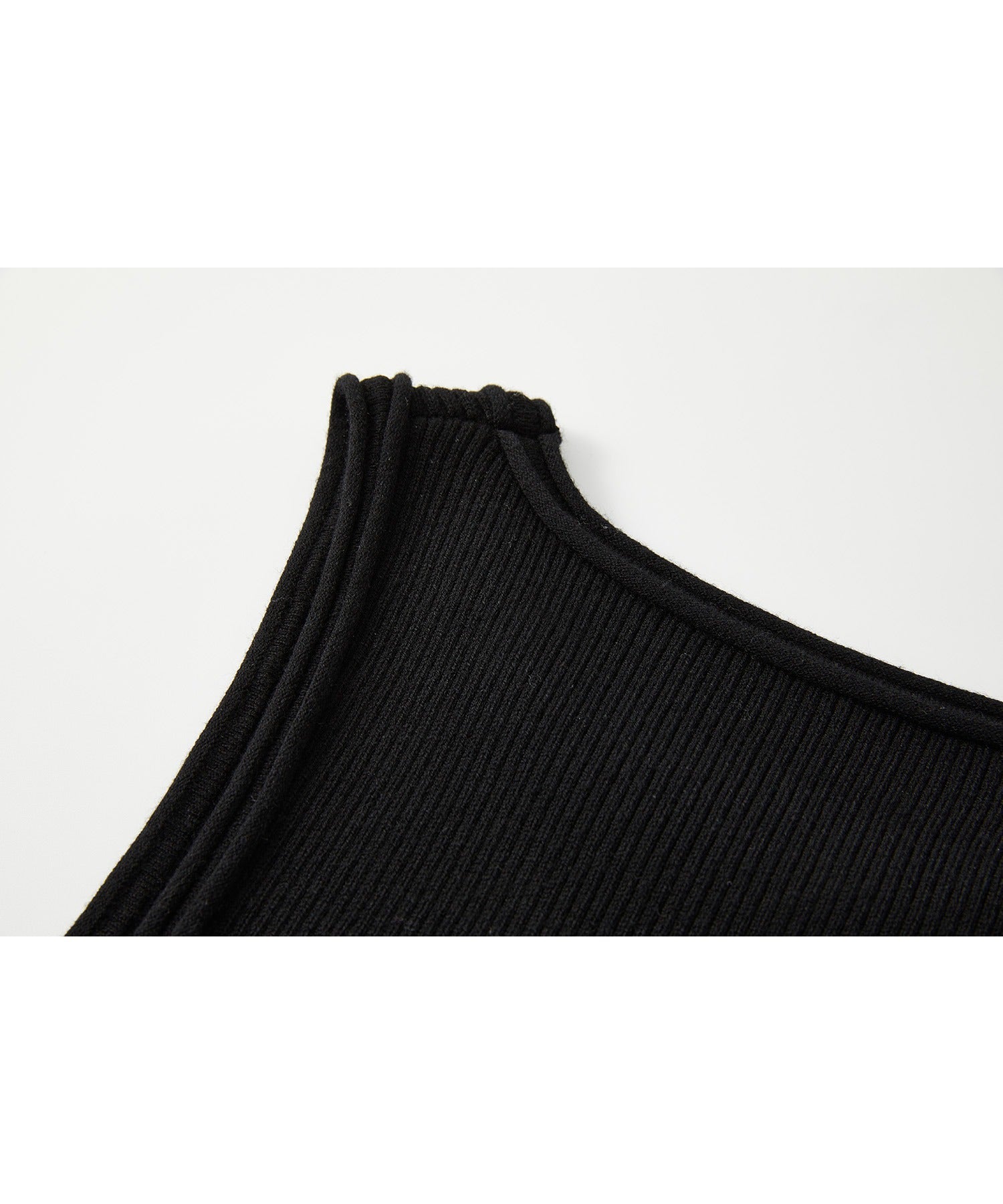 【tageechita】 울 혼합 아메리칸 슬리브 탱크 탑