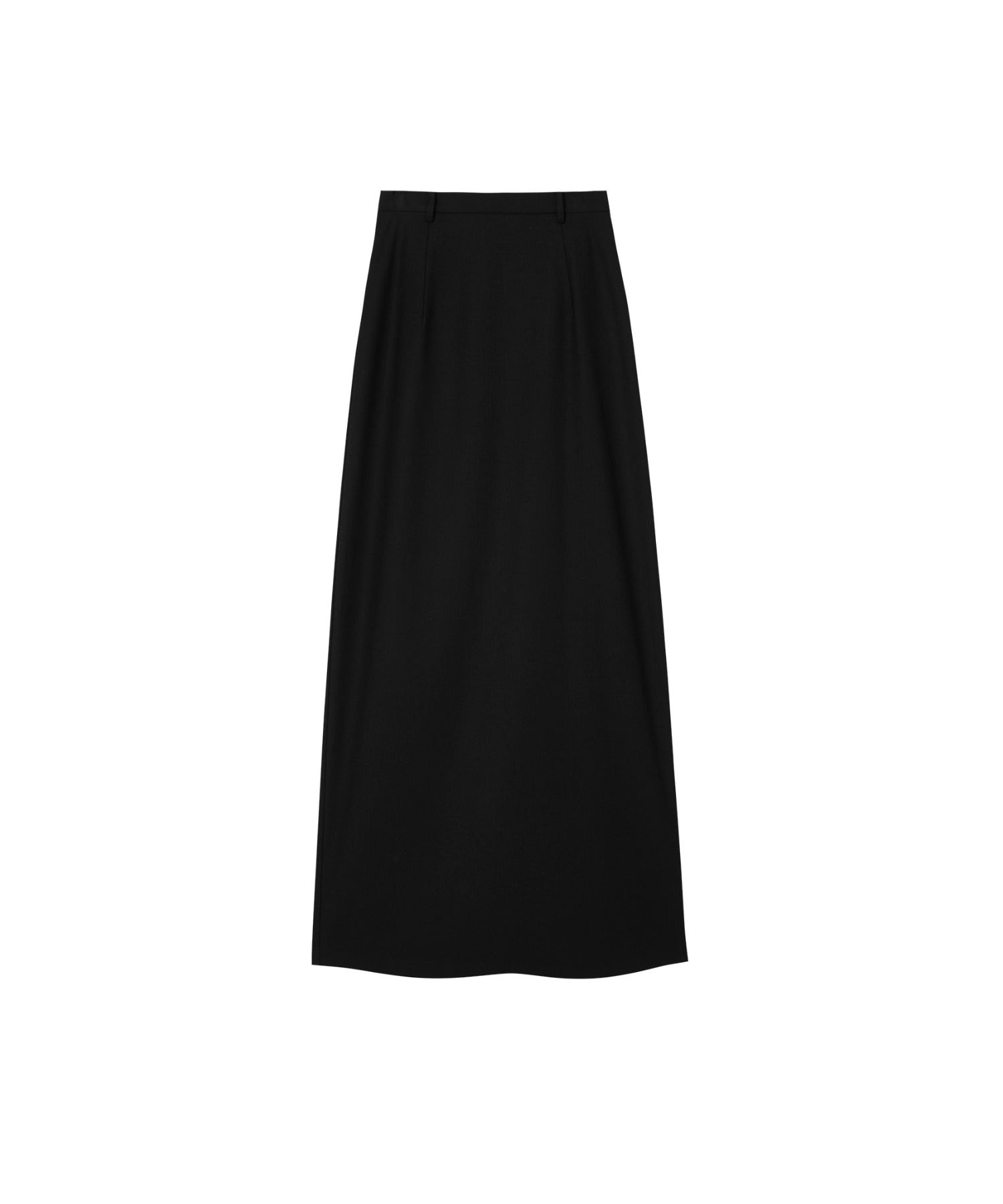 Back-Slit Maxi Pencil Skirt