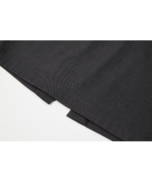 Back-Slit Maxi Pencil Skirt