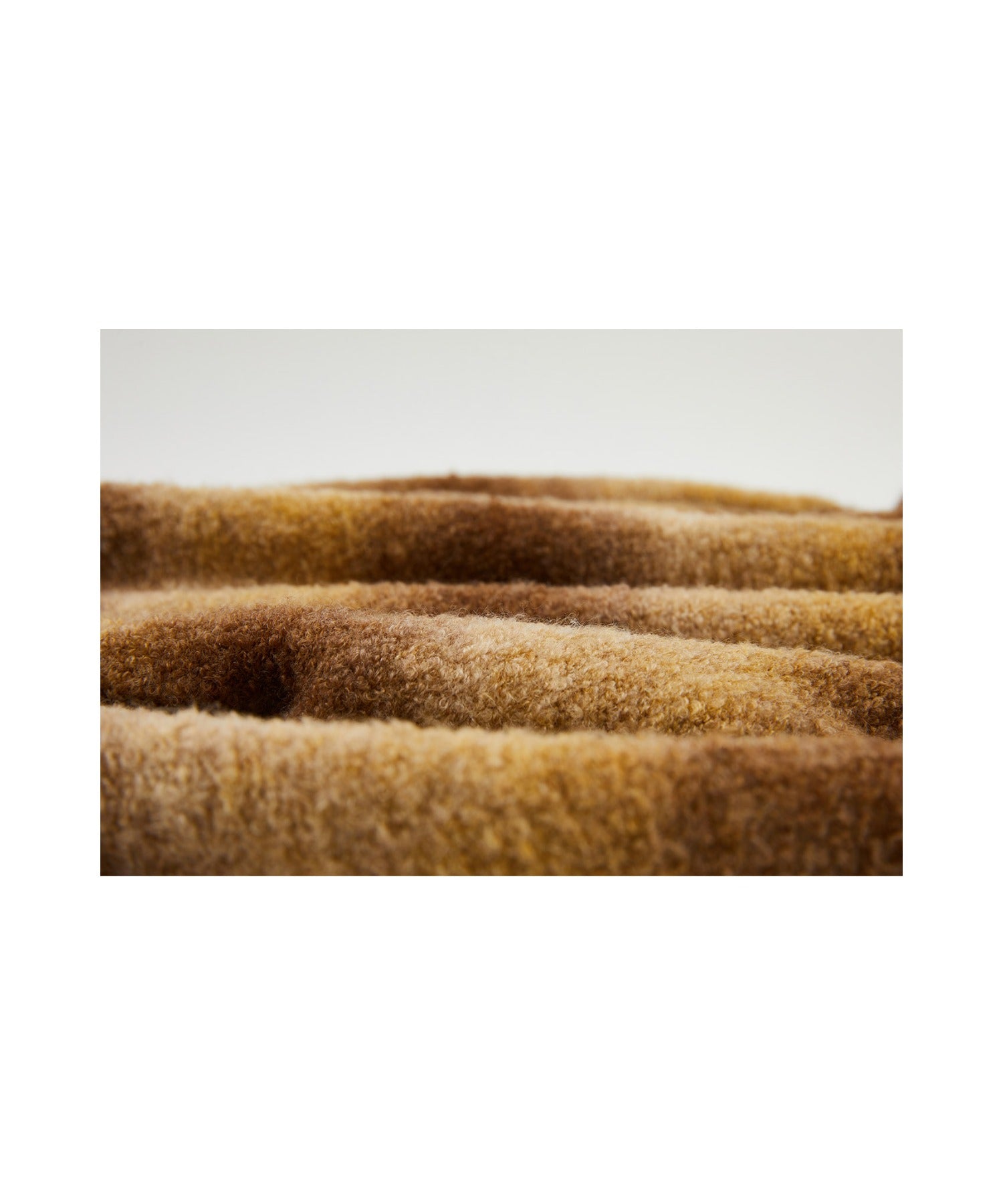 Gradient Stripe Polo Knit Top